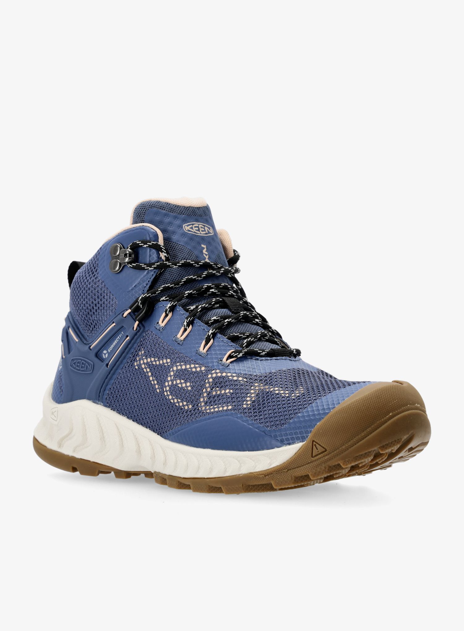 Ženski pohodniški čevlji Keen Nxis Evo Mid WP - indigo/harbor