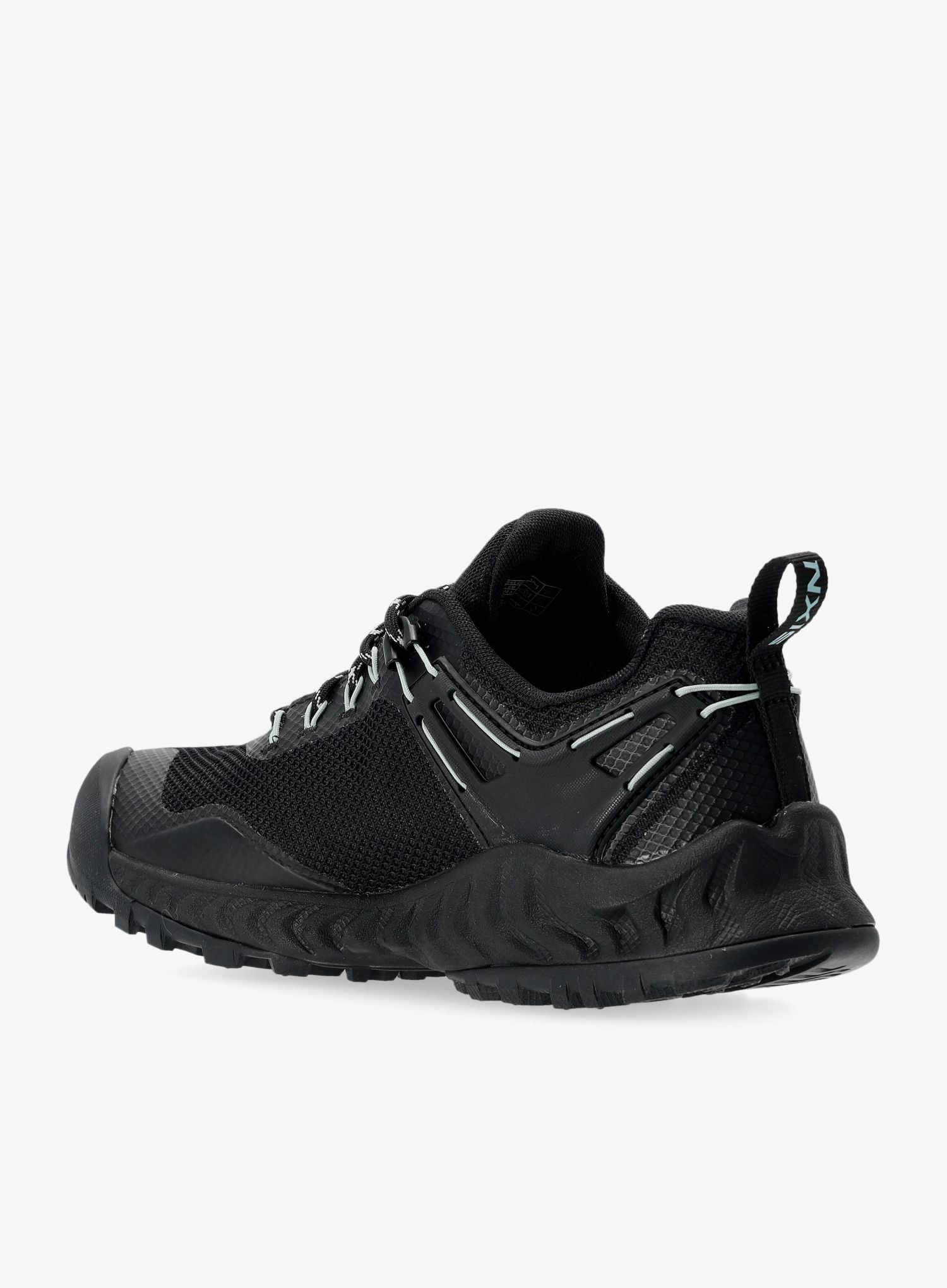 Ženski pohodniški čevlji Keen Nxis Evo WP - black/cloud blue
