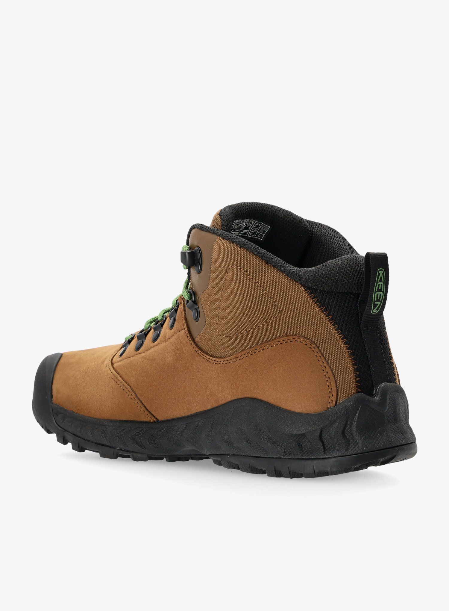 Moški pohodniški čevlji Keen Nxis Explorer Mid WP - bison/golden yellow