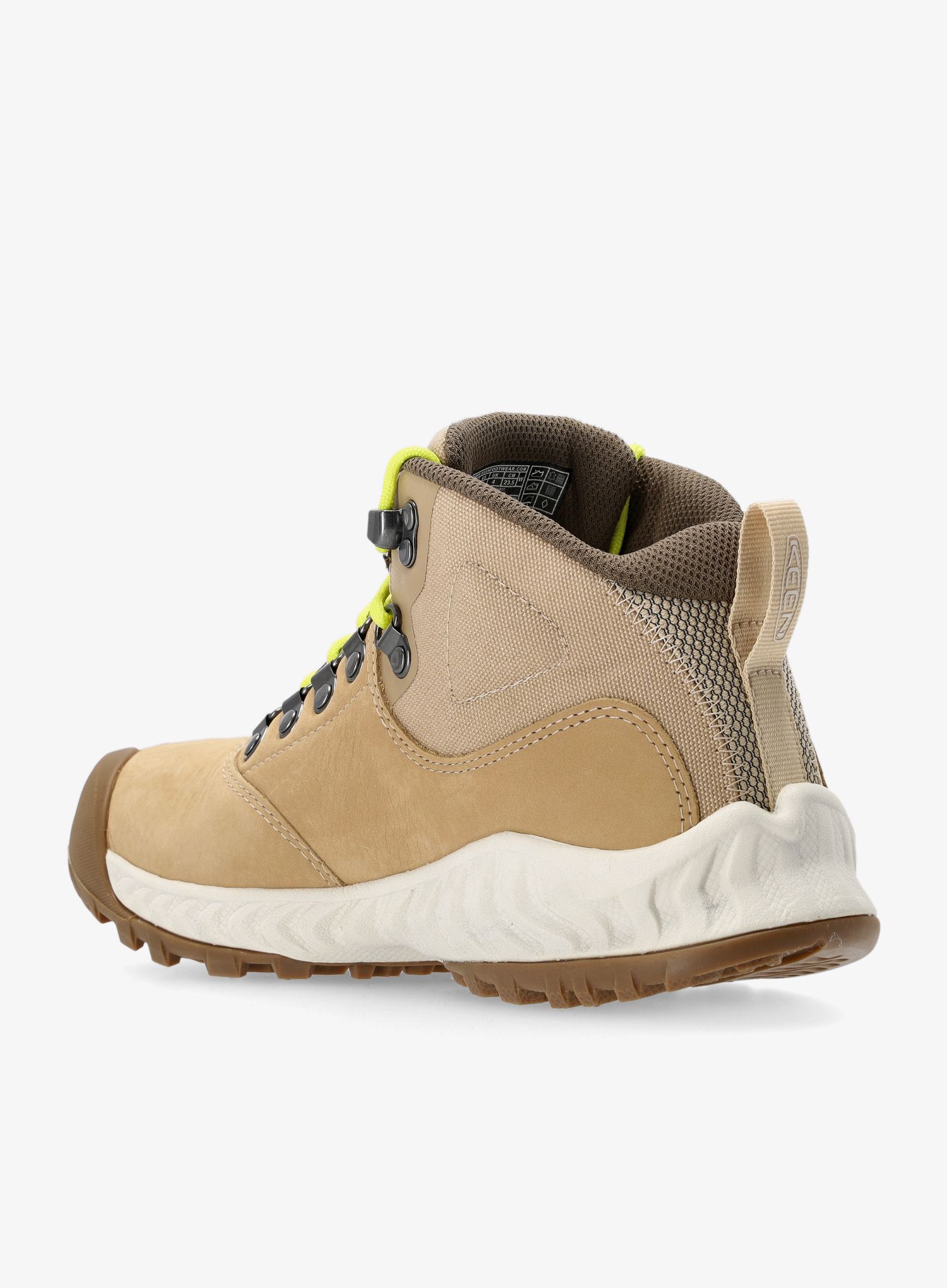 Ženski pohodniški čevlji Keen Nxis Explorer Mid WP - safari/birch