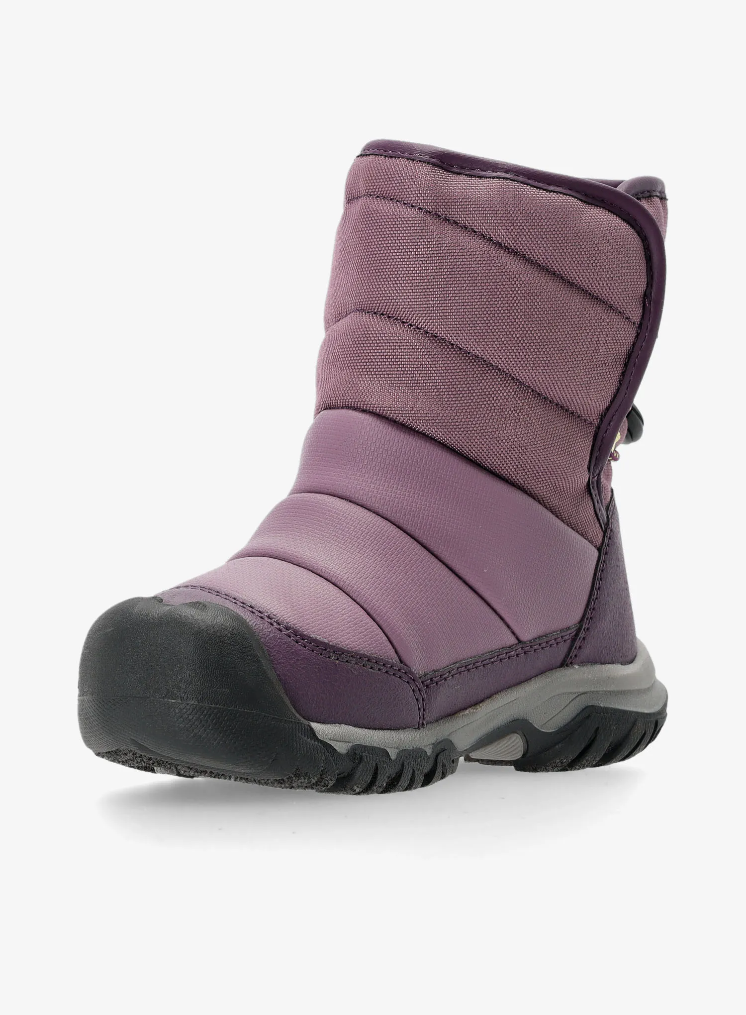 Otroška obutev Keen Puffrider WP - black plum/daiquiri green