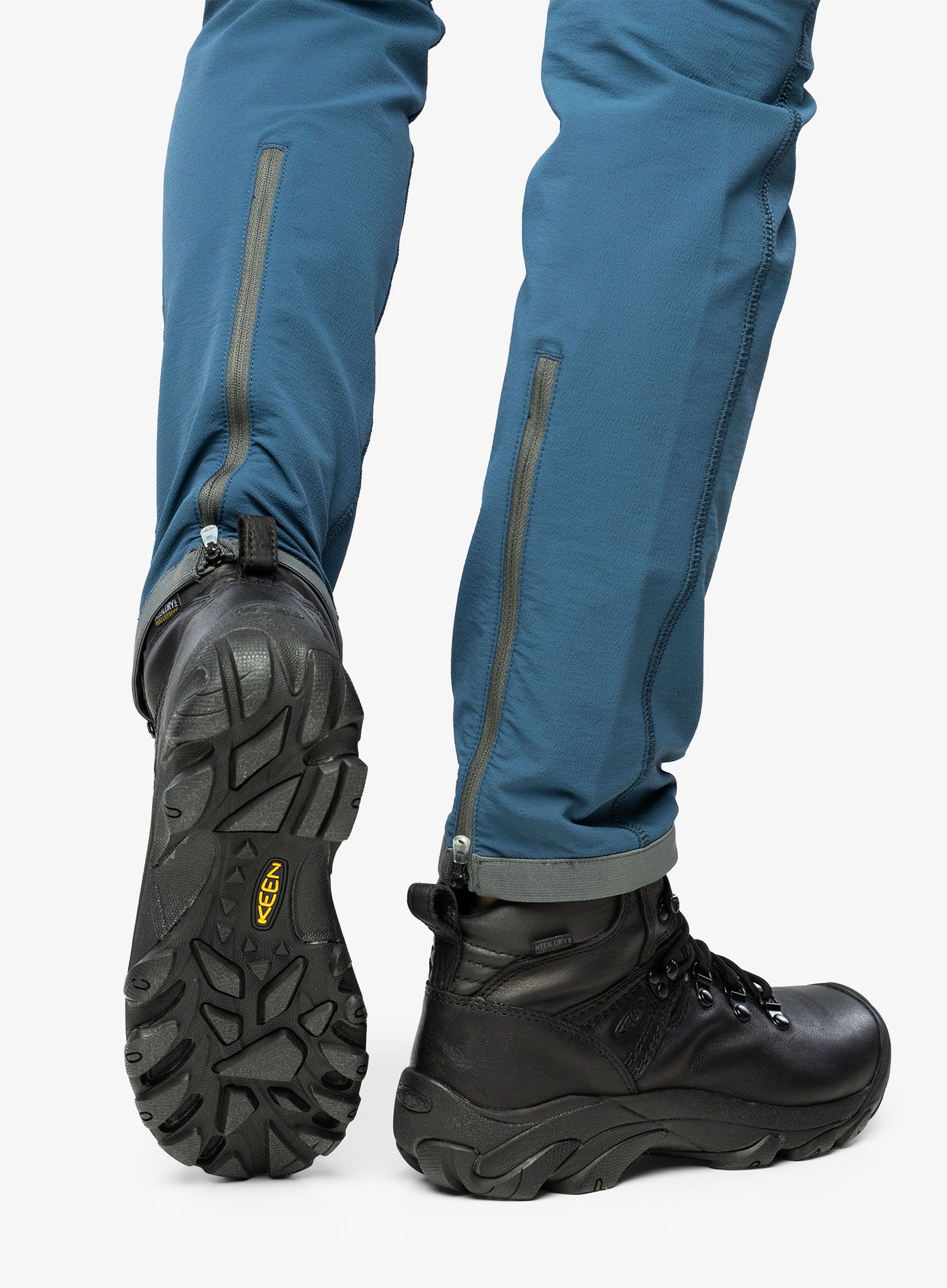 Ženski pohodniški čevlji Keen Pyrenees - black/blue