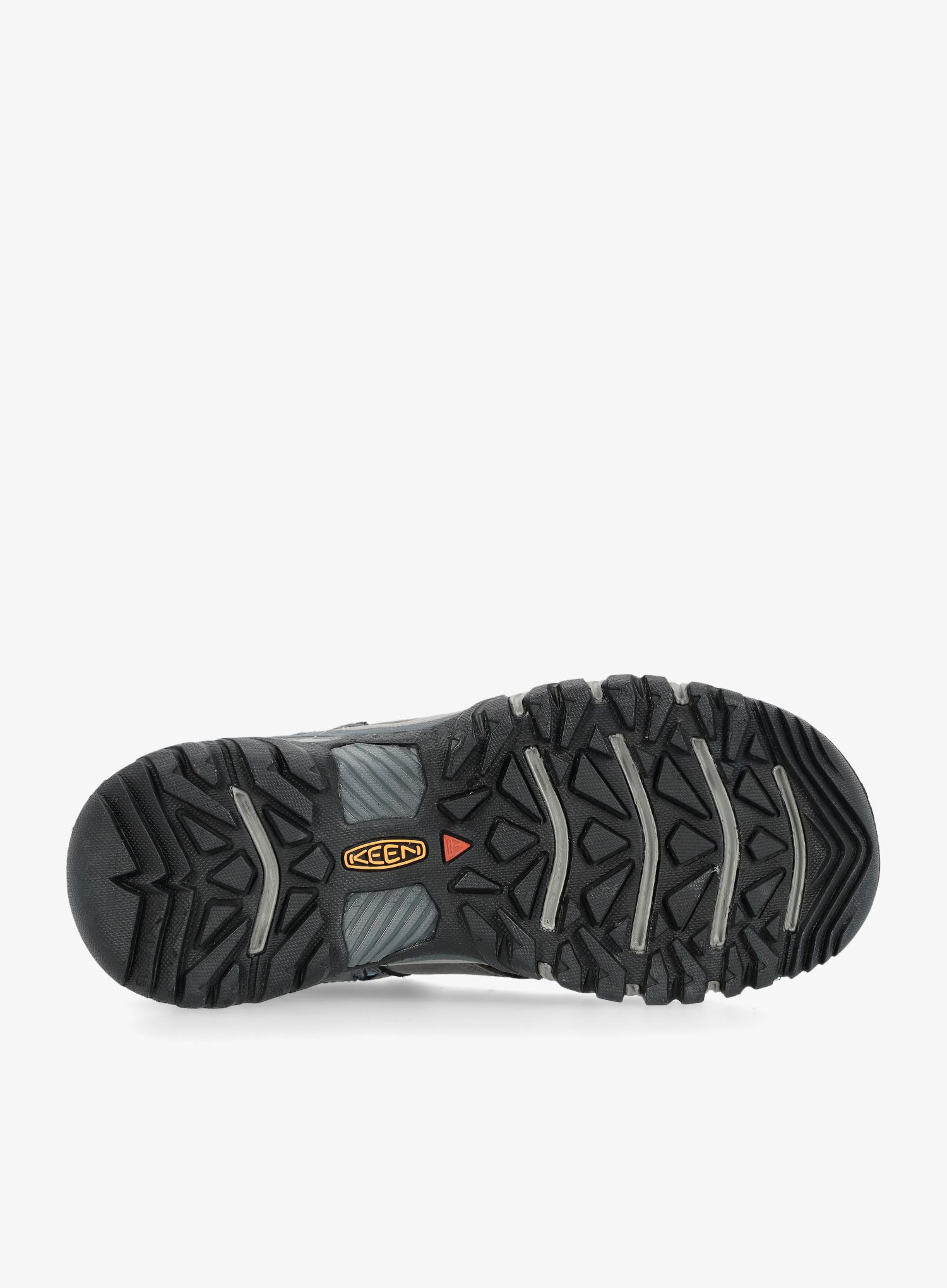 Ženski pohodniški čevlji Keen Ridge Flex WP - steel grey/hydrangea