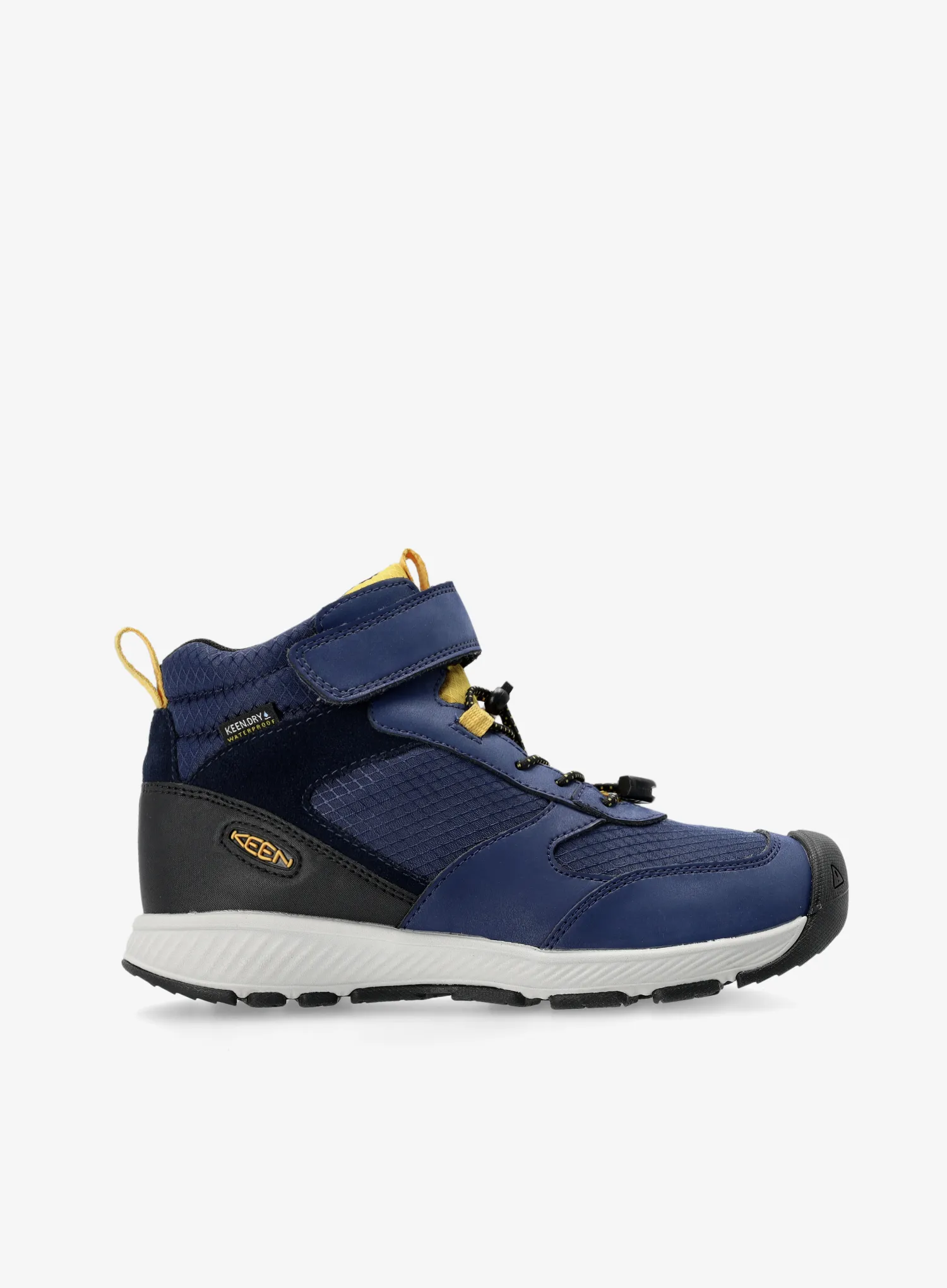 Otroška obutev Keen Skua Mid WP - naval academy/yolk yellow