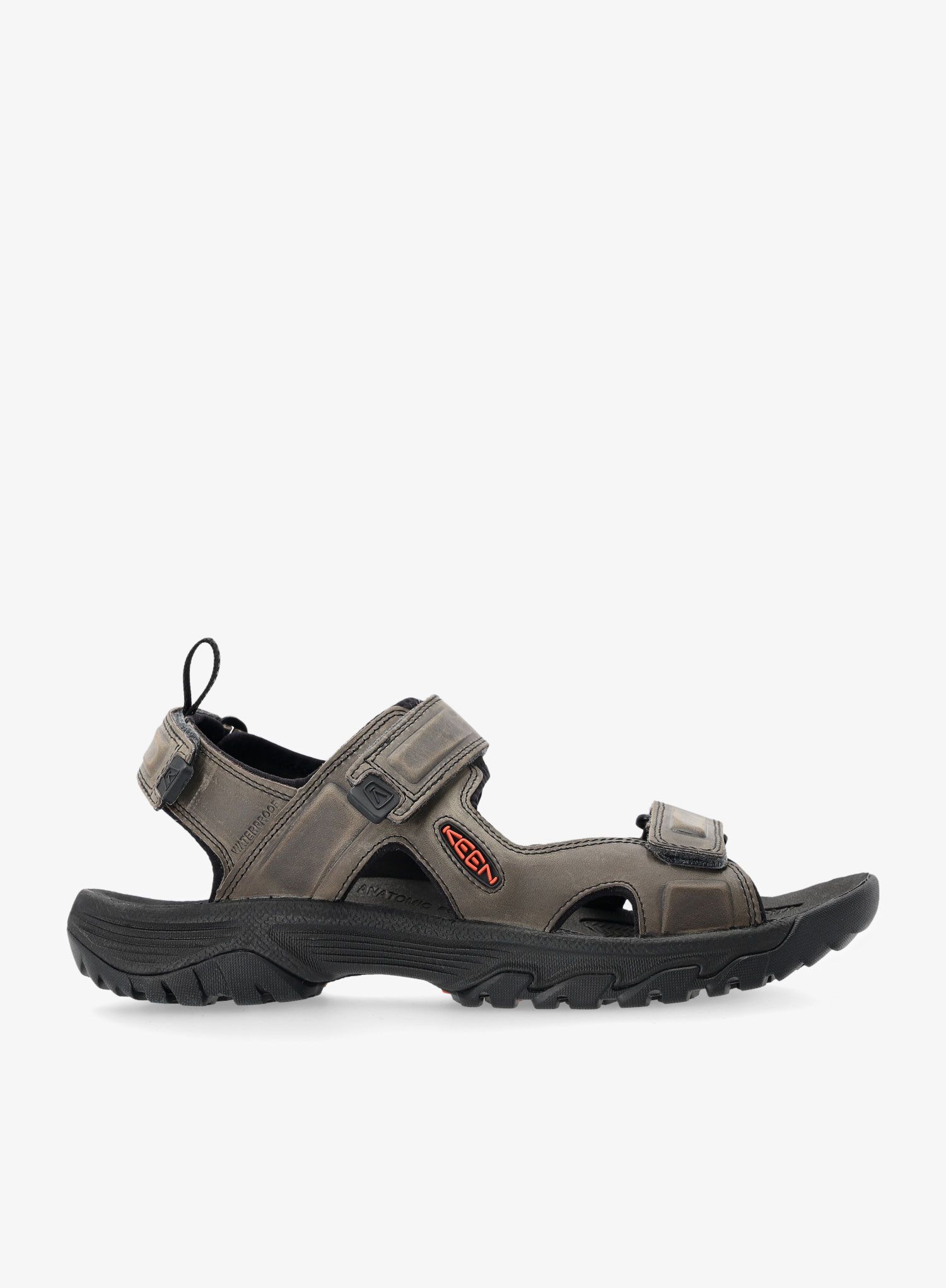 Moški sandali Keen Targhee III Open Toe Sandal - grey/black