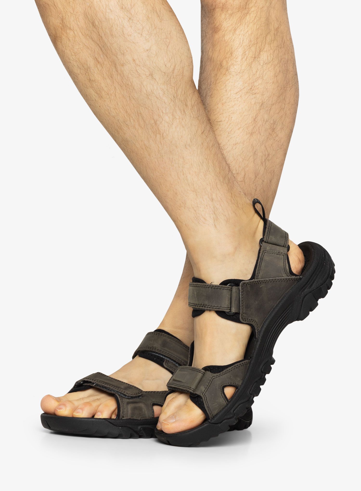 Moški sandali Keen Targhee III Open Toe Sandal - grey/black