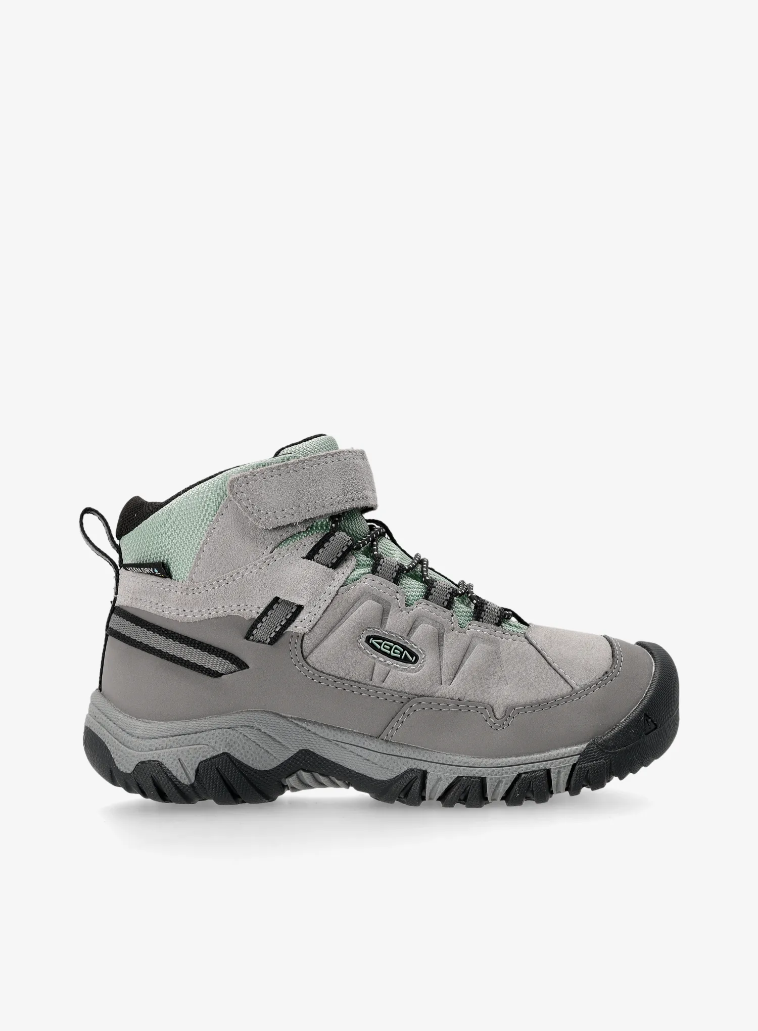 Otroška obutev Keen Targhee IV Mid WP Kids - alloy/granite green