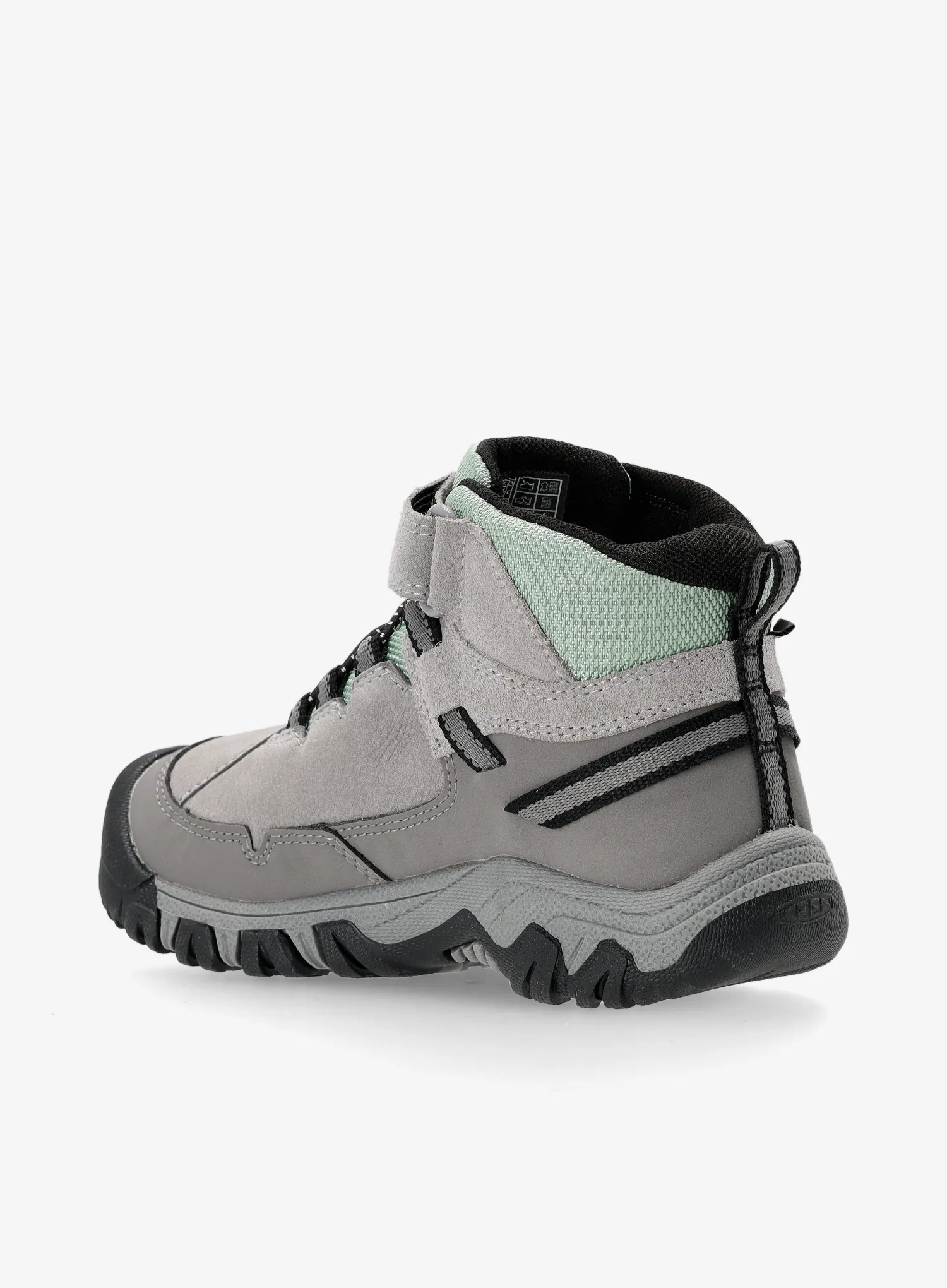 Otroška obutev Keen Targhee IV Mid WP Kids - alloy/granite green