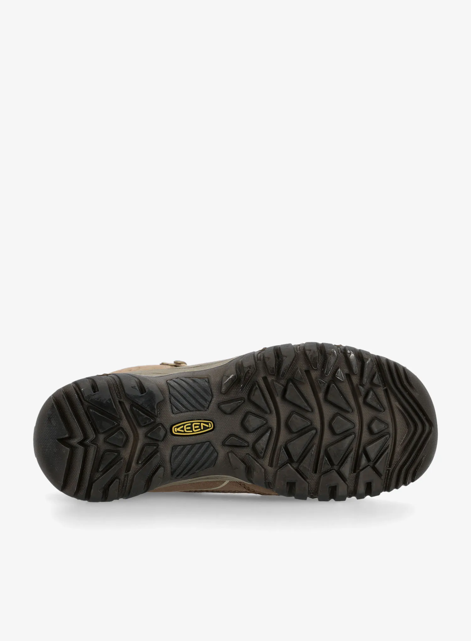 Ženski pohodniški čevlji Keen Targhee IV Mid WP - brindle/nostalgia rose