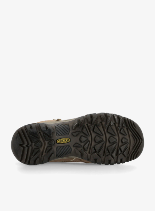 Ženski pohodniški čevlji Keen Targhee IV Mid WP - brindle/nostalgia rose