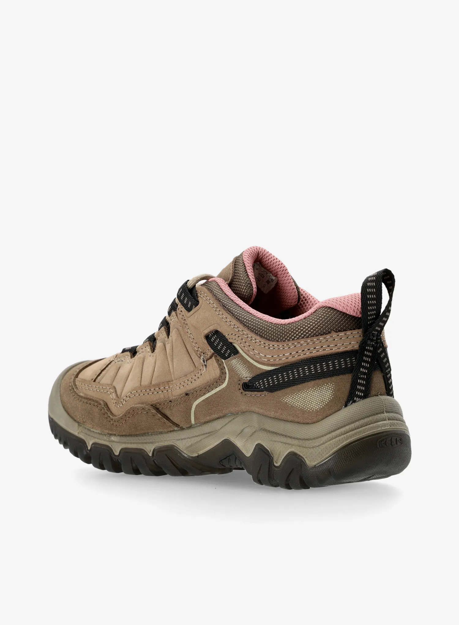 Ženski pohodniški čevlji Keen Targhee IV WP - brindle/nostalgia rose