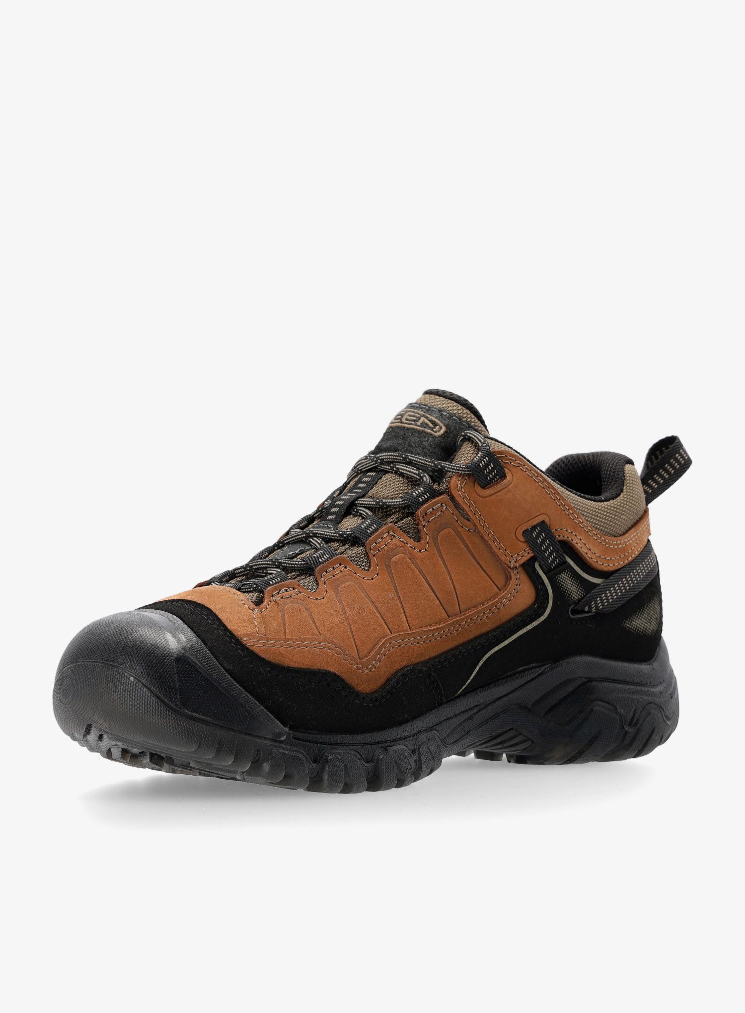 Pohodniški čevlji Keen Targhee IV Wp - bison/black
