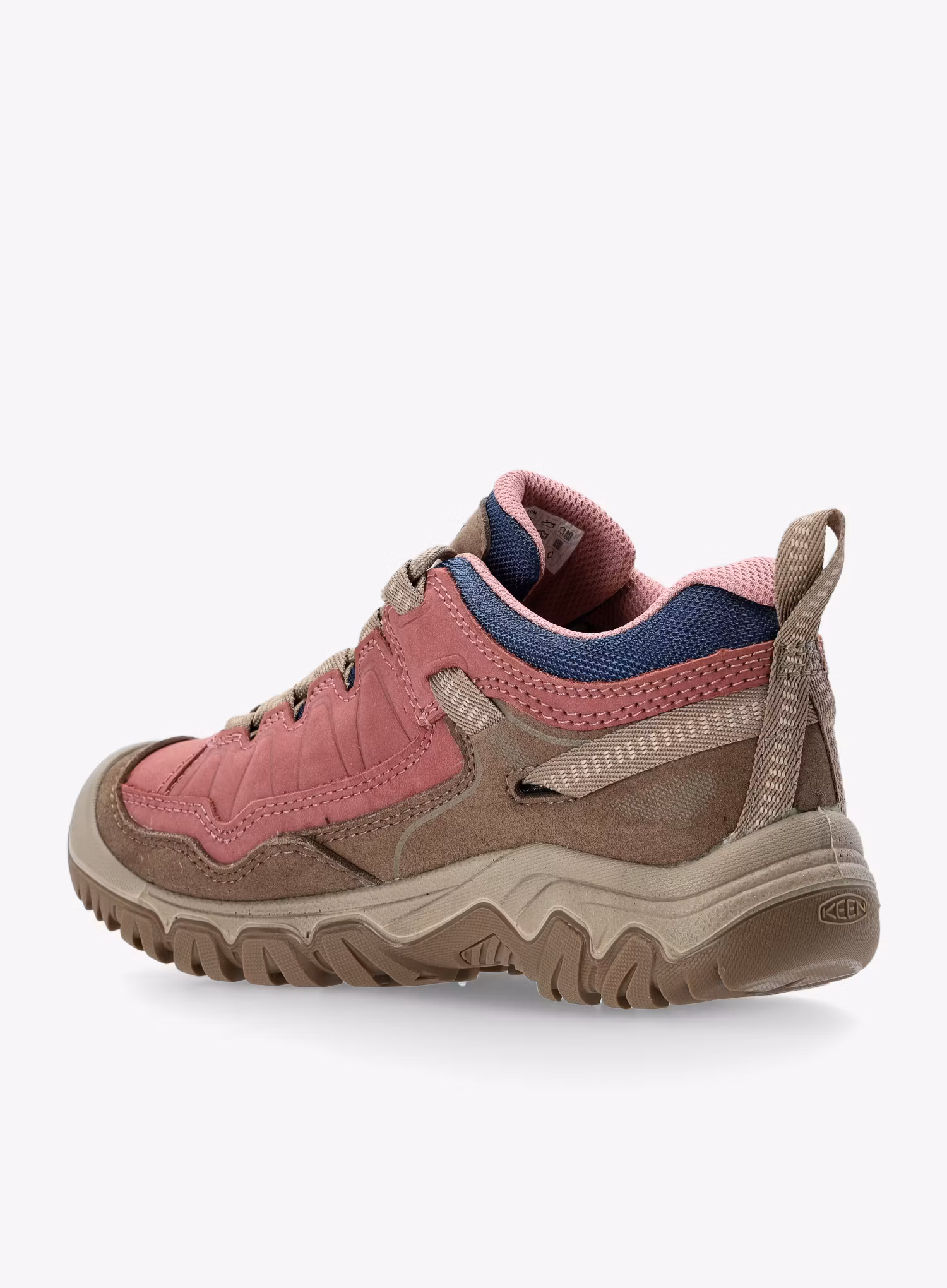 Ženski nizki pohodniški čevlji Keen Targhee IV Wp - rose brown/plaza taupe