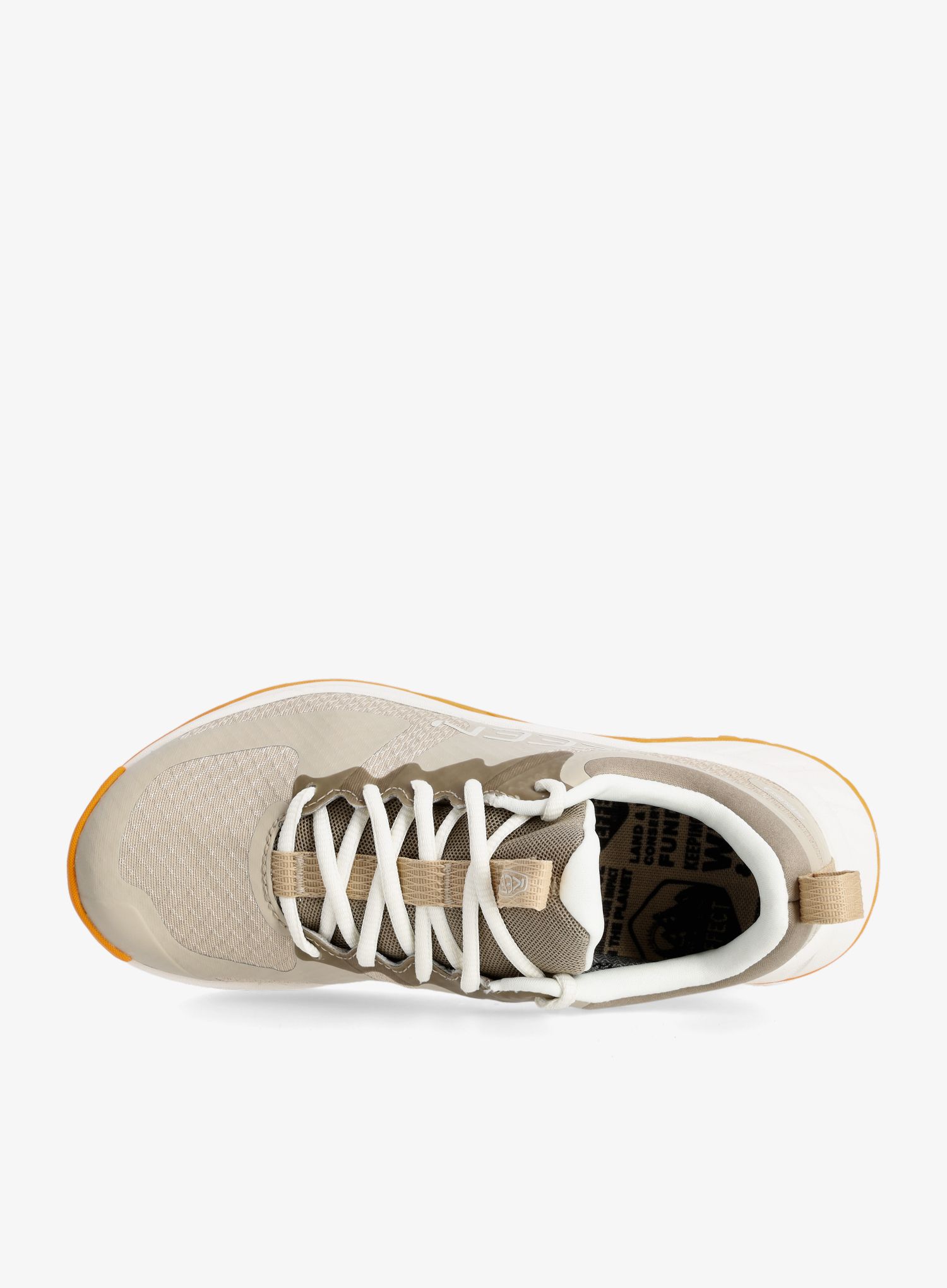 Ženski pohodniški čevlji Keen Versacore WP - plaza taupe/orange pepper