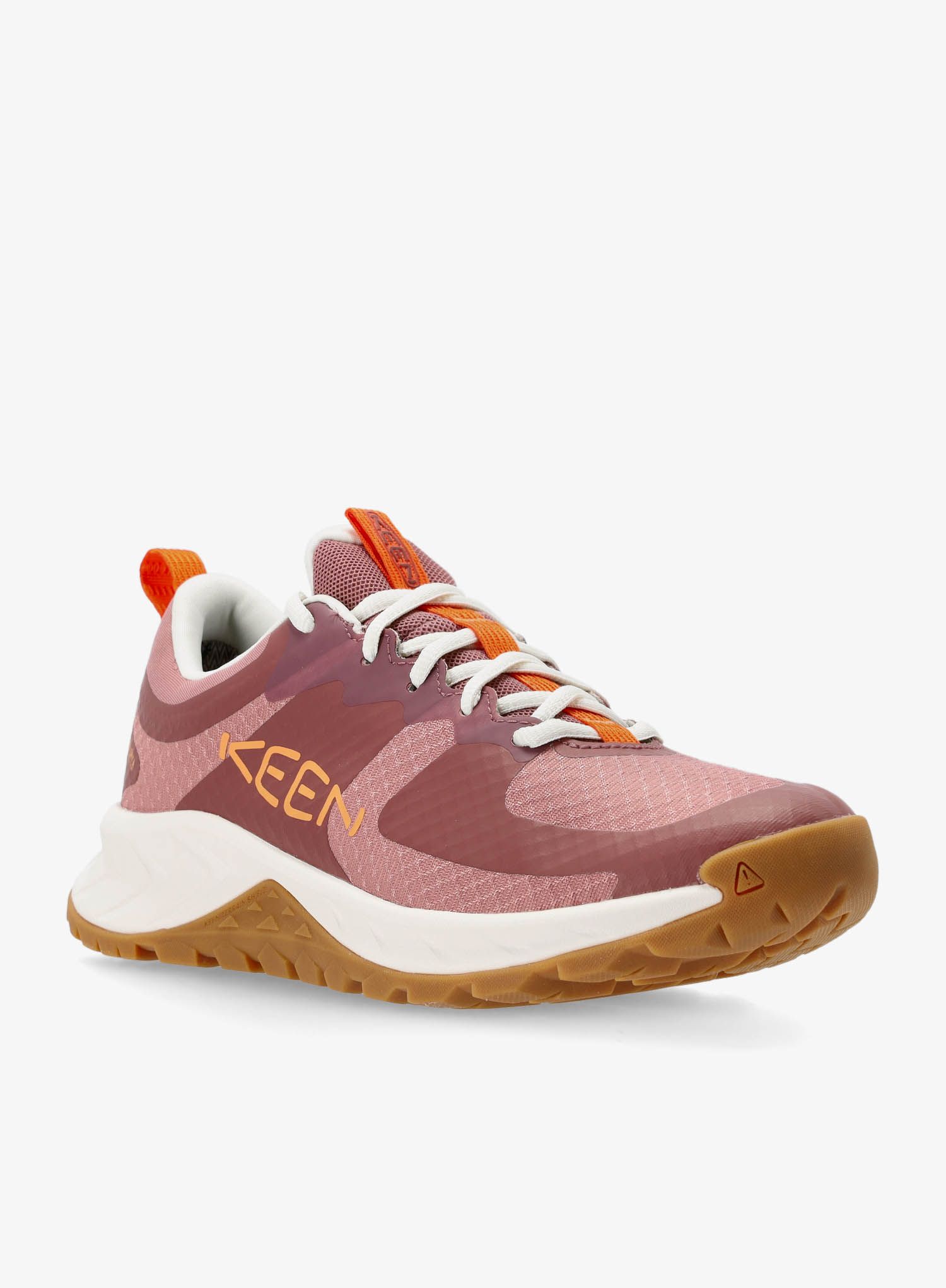 Ženski pohodniški čevlji Keen Versacore WP - rose brown/tangerine
