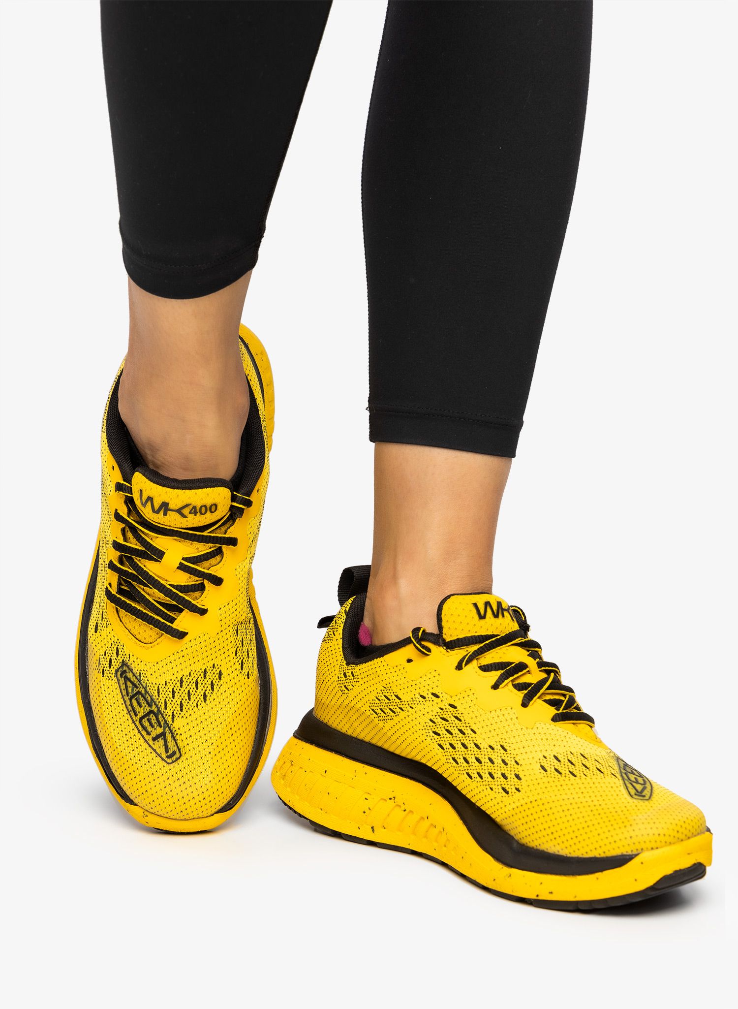 Ženski čevlji Keen WK400 - keen yellow/black