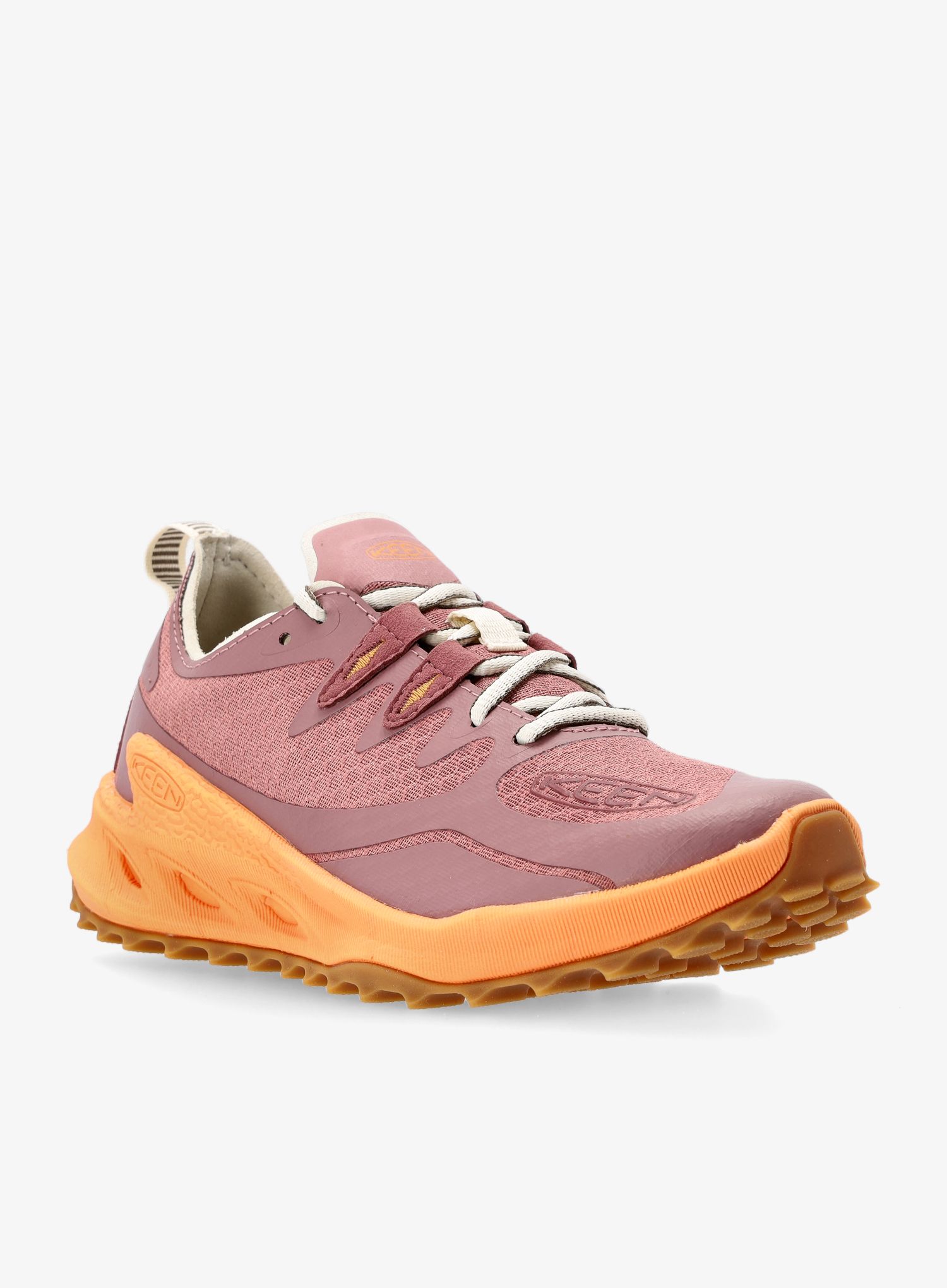 Ženski pohodniški čevlji Keen Zionic Speed - nostalgia rose/tangerine