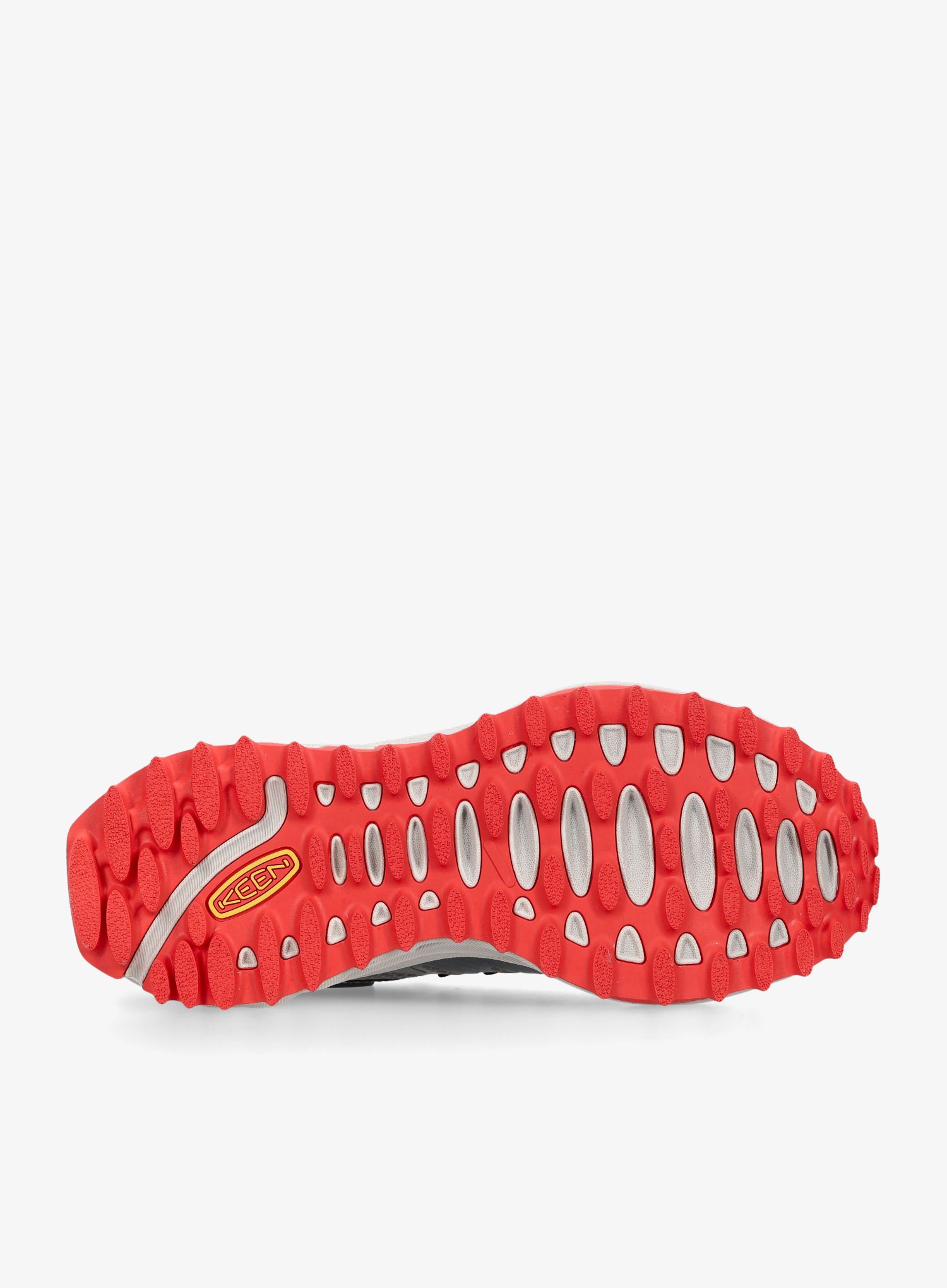 Pohodniški čevlji Keen Zionic WP - steel grey/poppy red