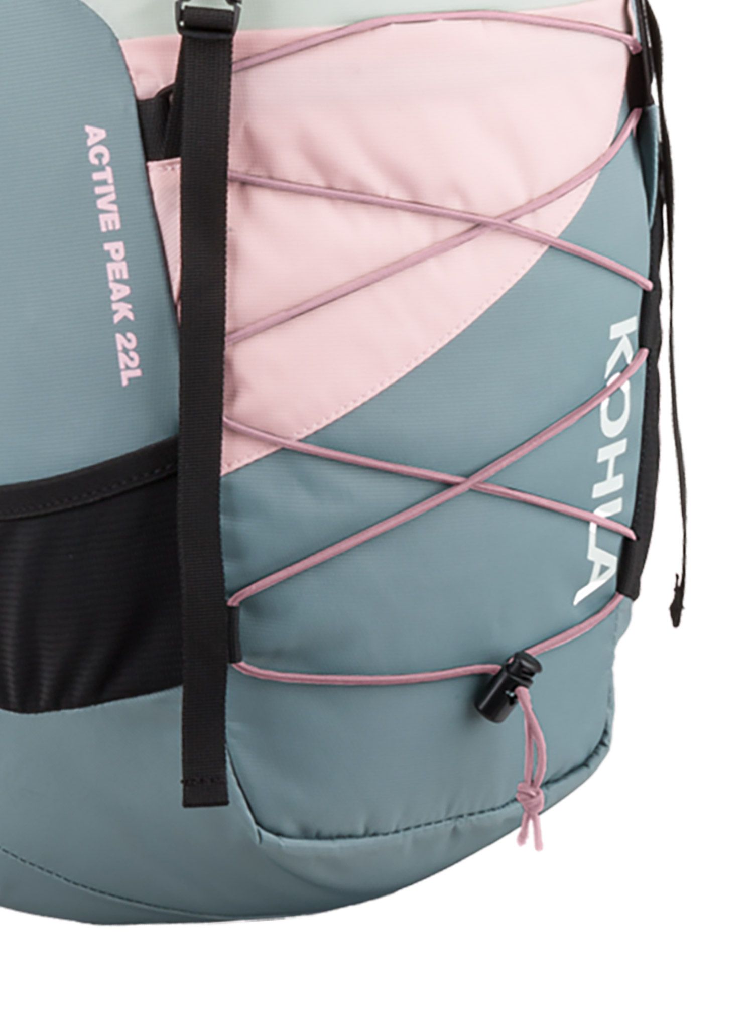 Ženski nahrbtnik Kohla Active Peak 22L - milky green/stormy/mauve