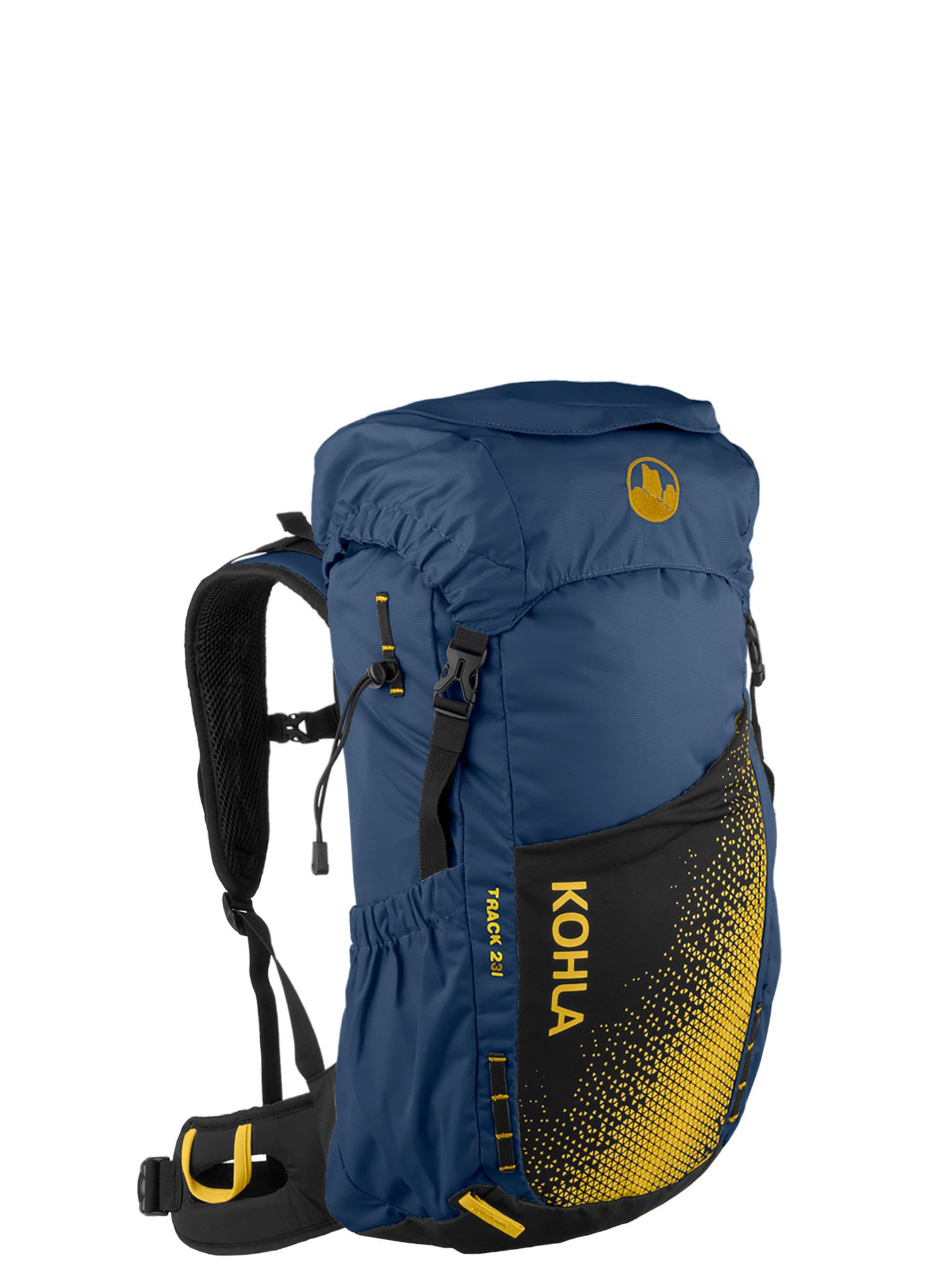 Pohodniški nahrbtnik Kohla Track 23L - navy peony/lemon curry/caviar