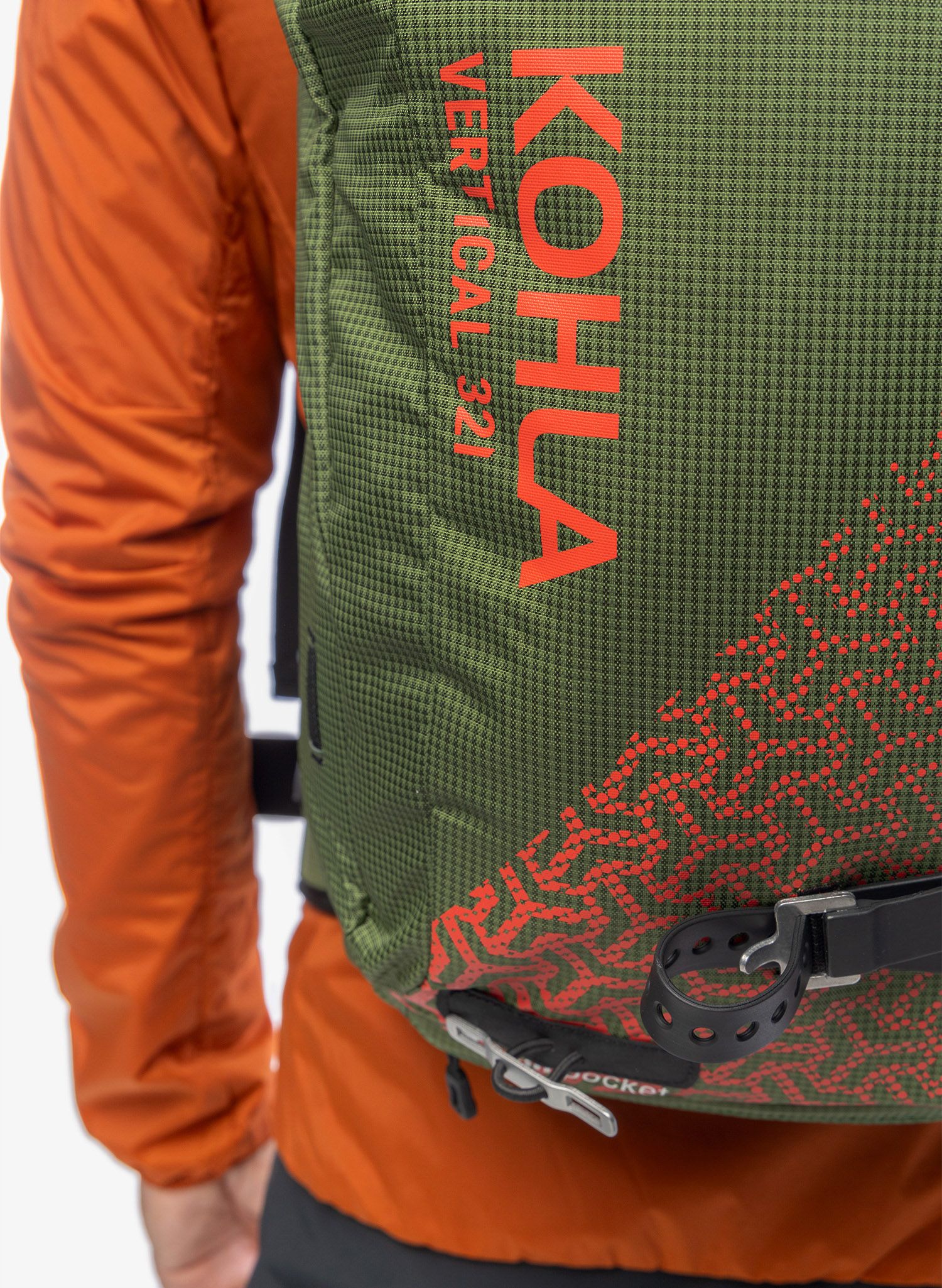 Nahrbtnik za turno smučanje Kohla Vertical 32L - bronze/green