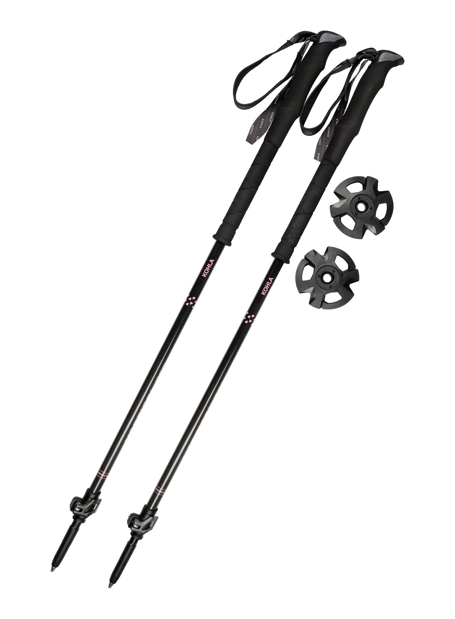 Palice za turno smučanje Kohla Vertical Pro Pole - grey/bleached mauve