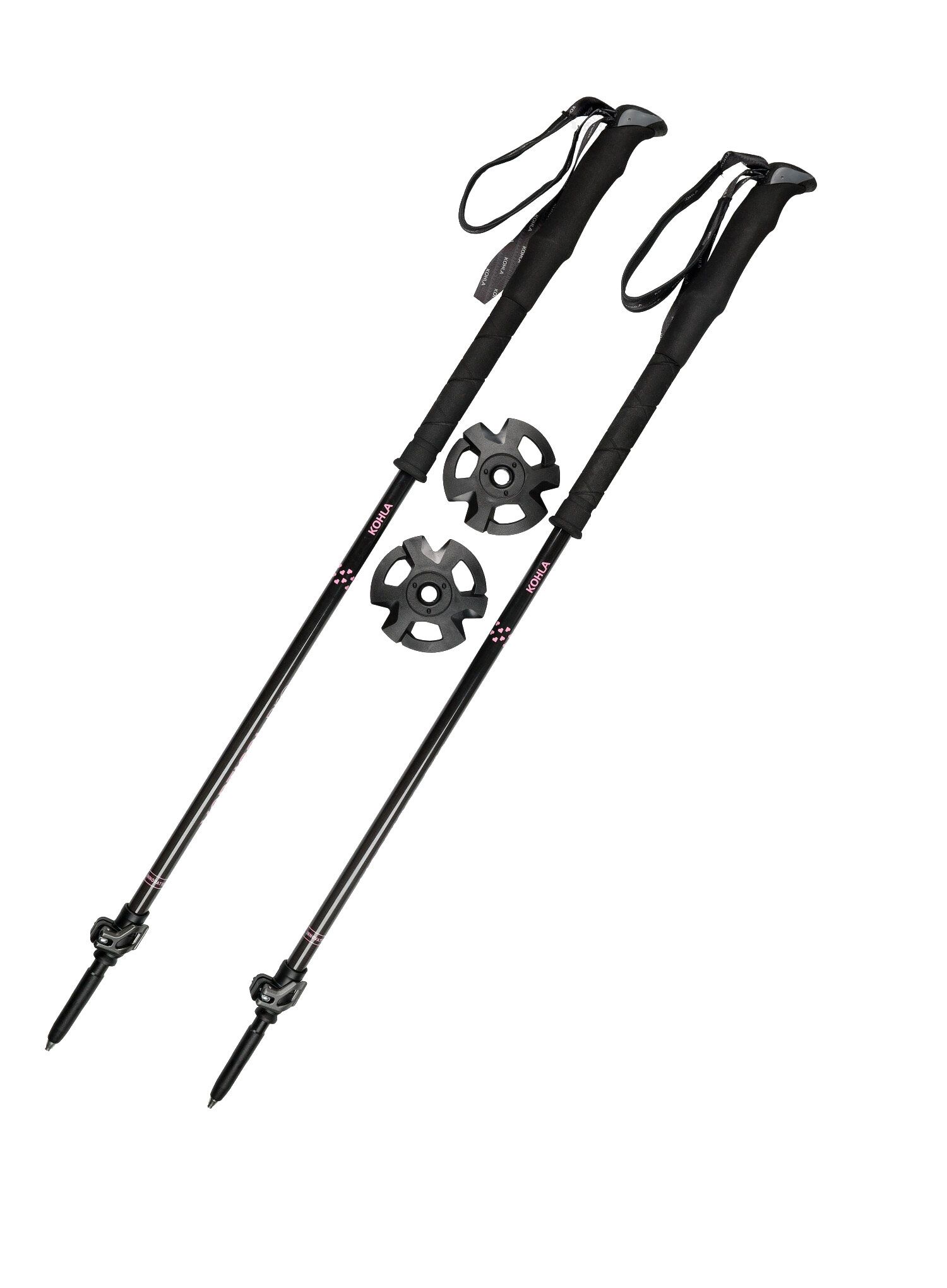 Palice za turno smučanje Kohla Vertical Pro Pole - grey/bleached mauve