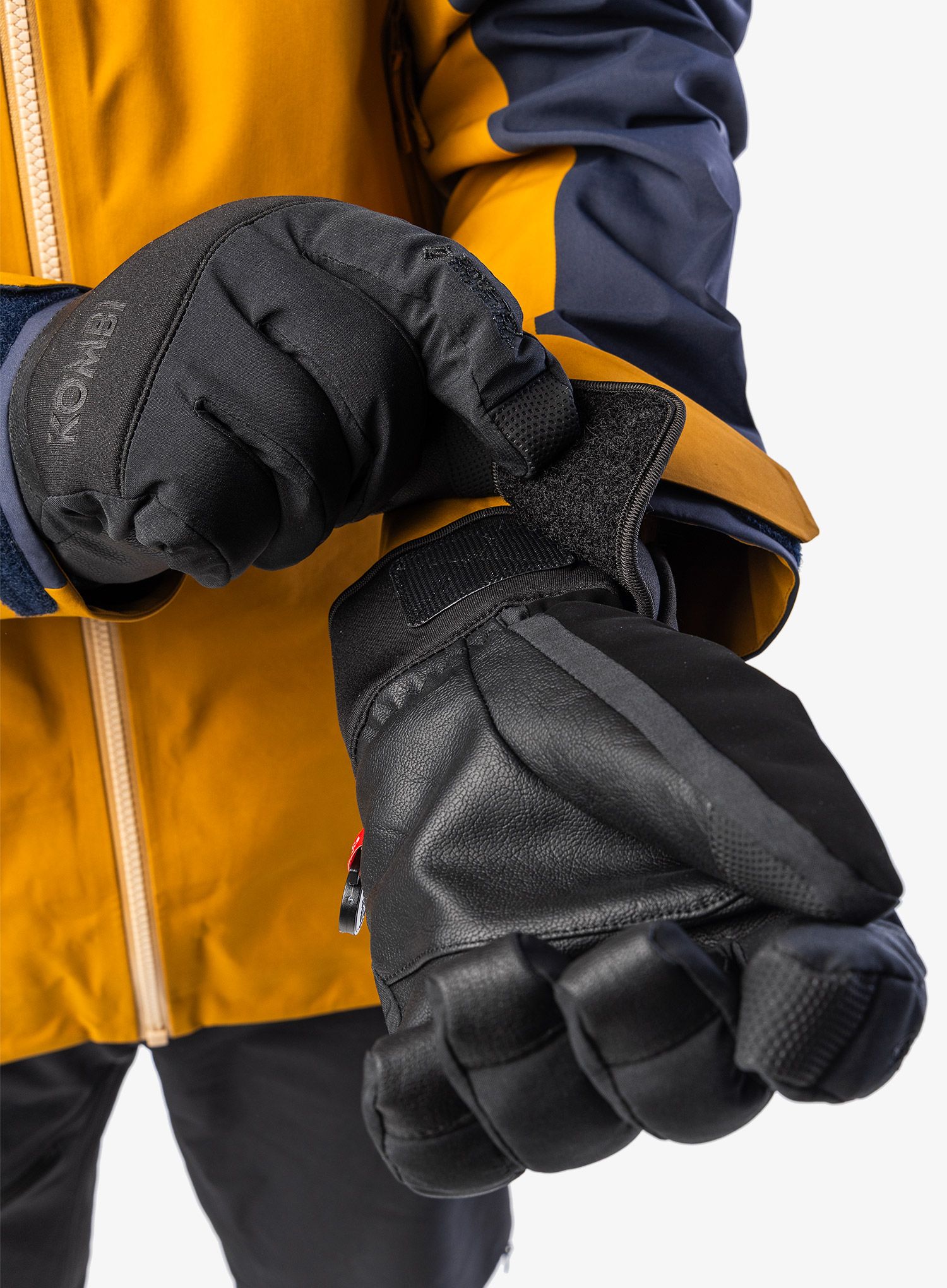 Smučarske rokavice Kombi Crossroad Glove - black