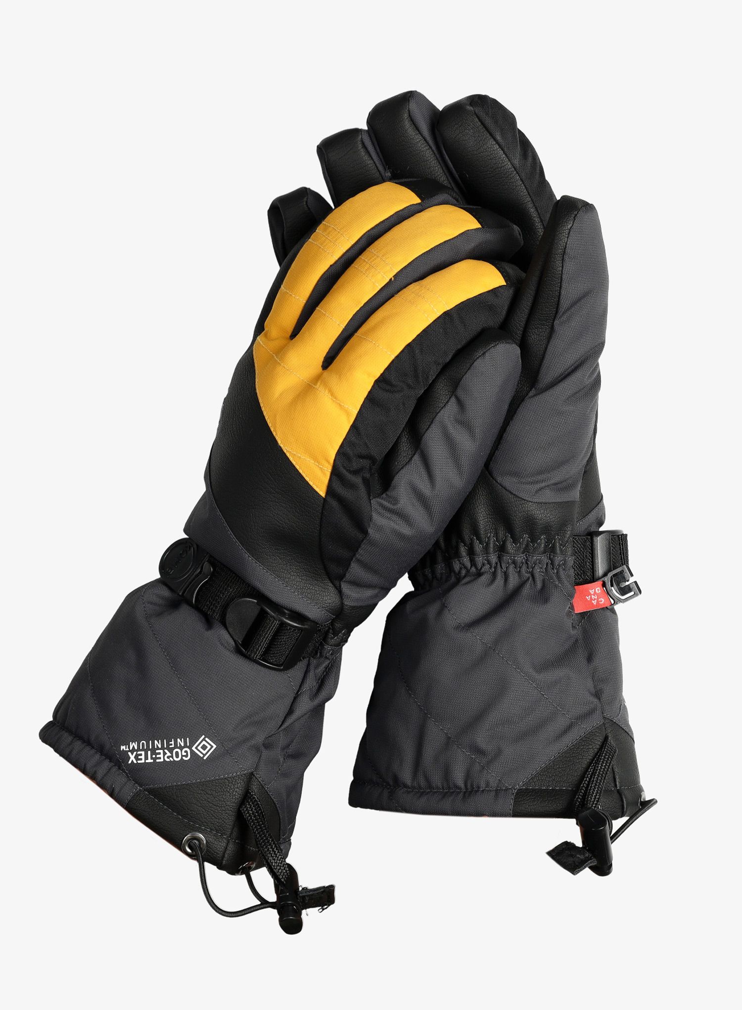 Smučarske rokavice Kombi Intrepid Glove - golden yellow