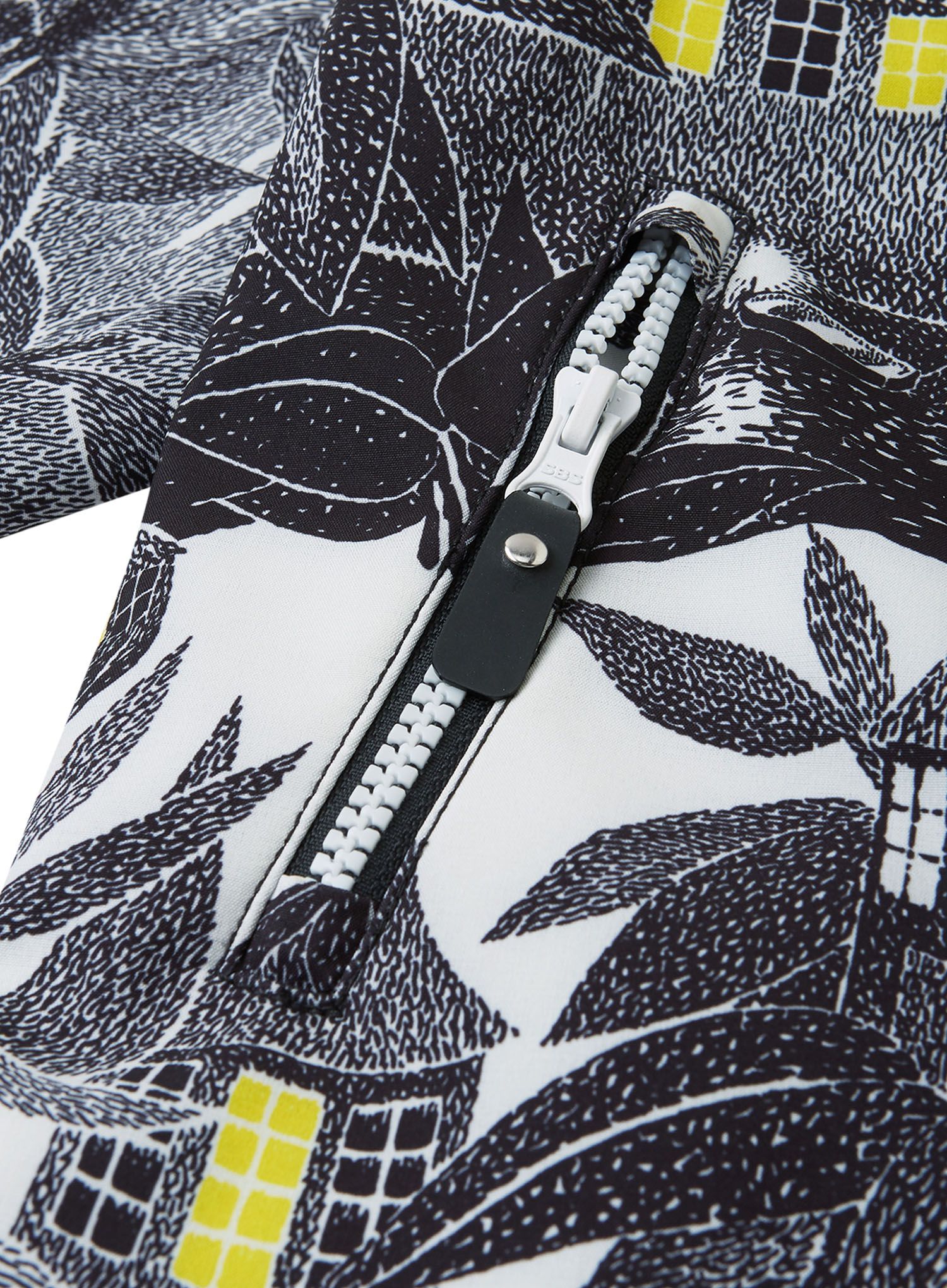 Detská kombinéza Reima Moomin Skyddad - black