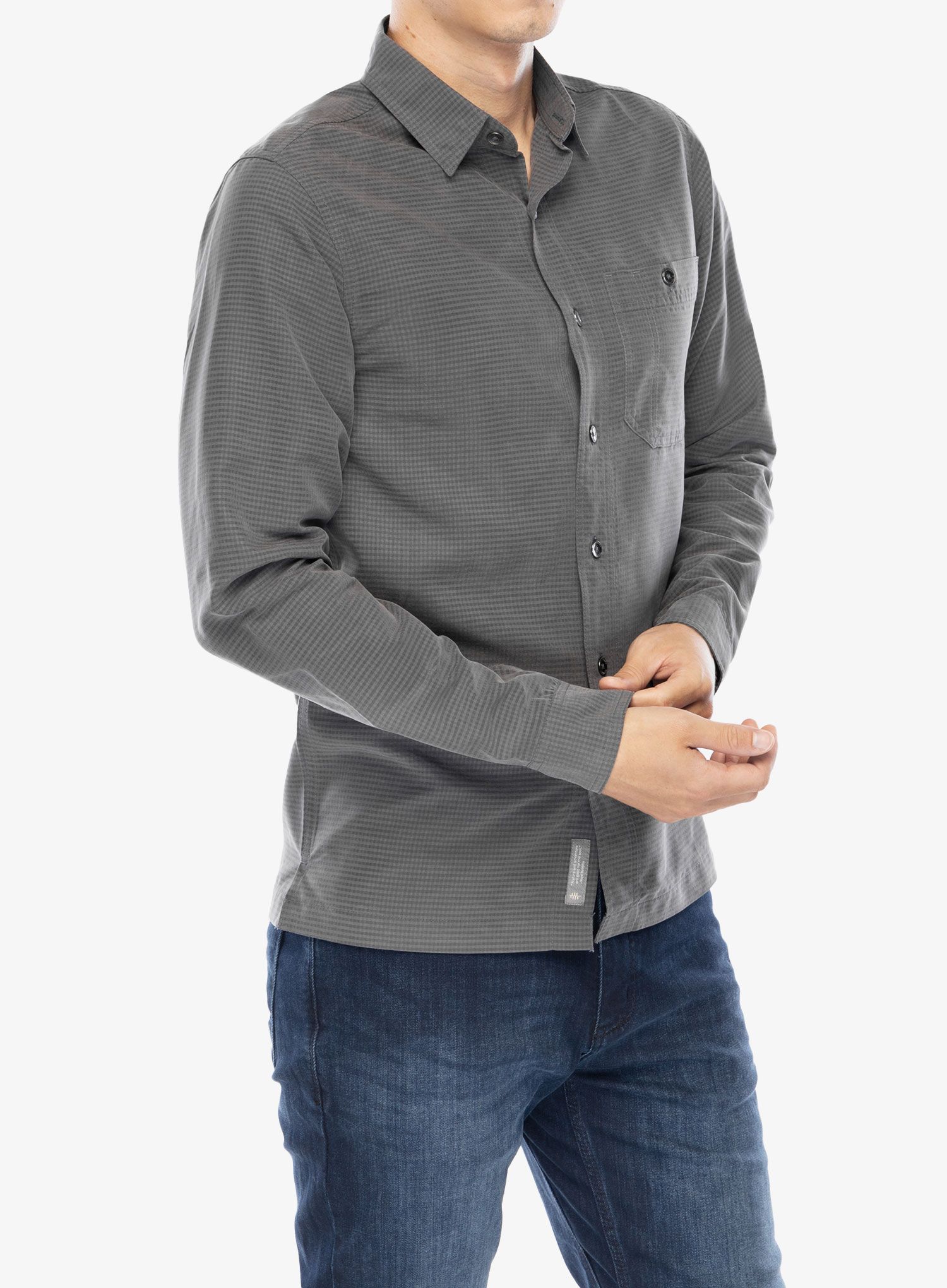 Srajca Royal Robbins Mojave Pucker Dry LS - asphalt