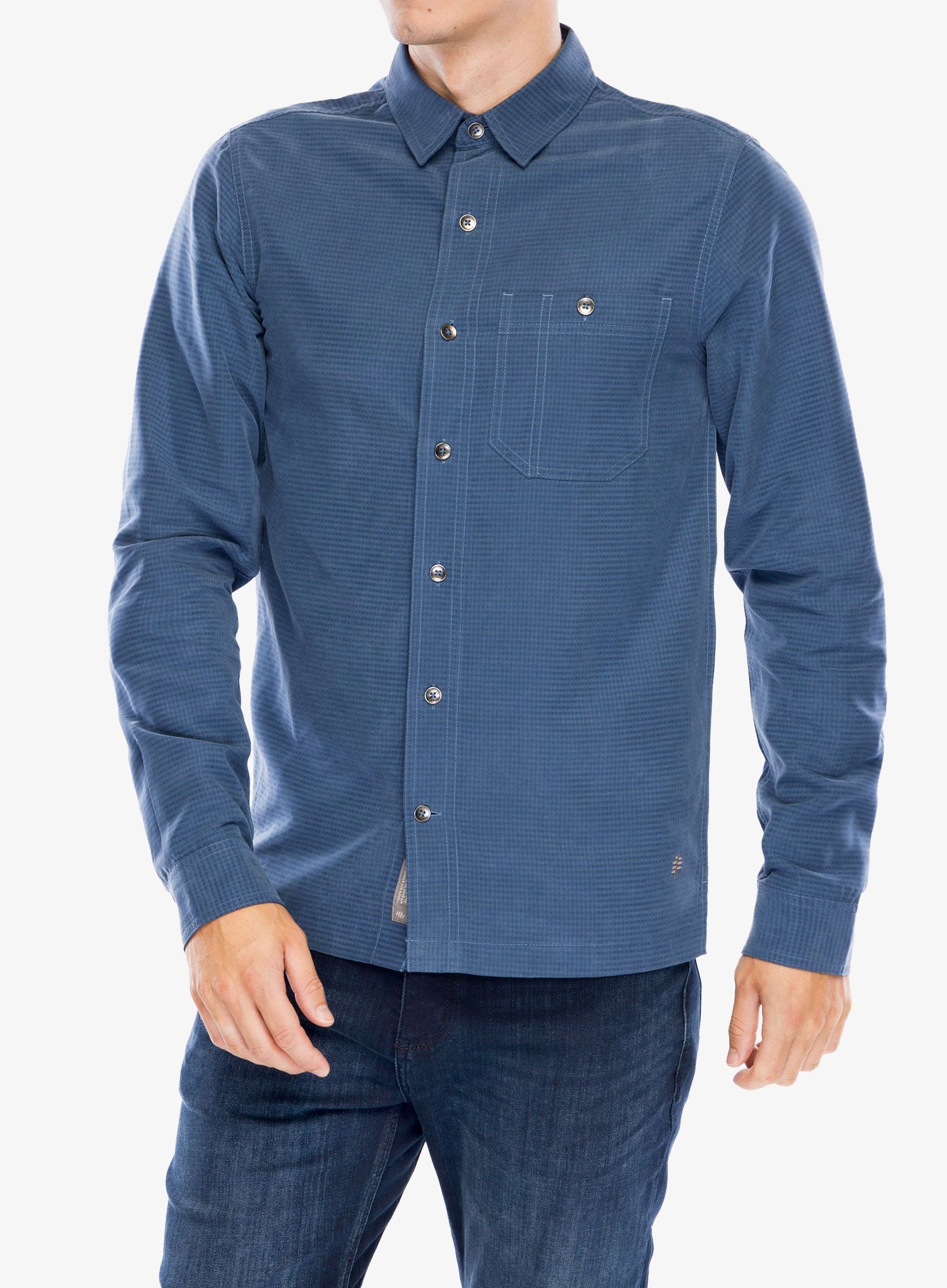 Srajca Royal Robbins Mojave Pucker Dry LS - collins blue