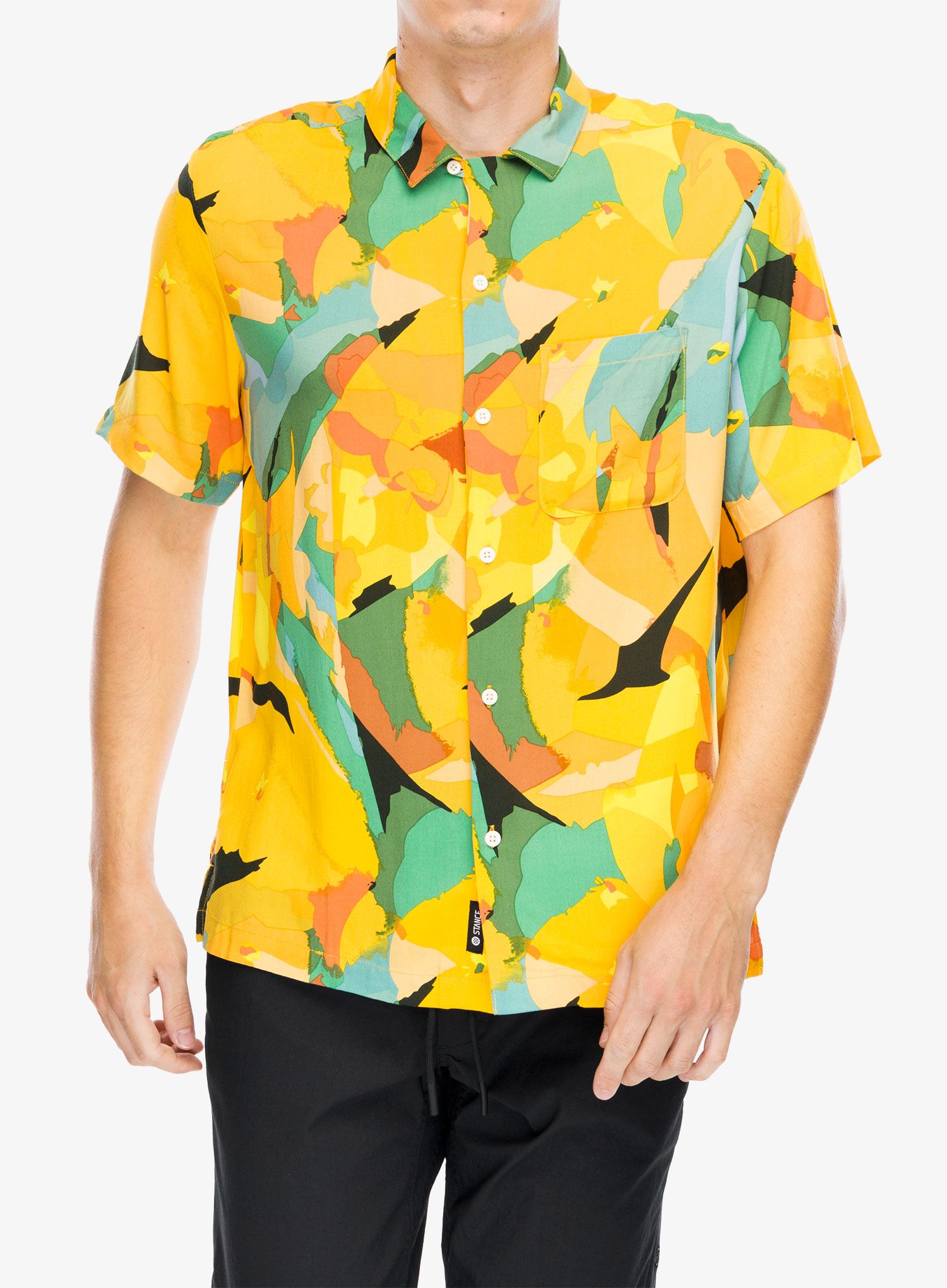 Srajca Stance Yoto SS Button Up - tropical