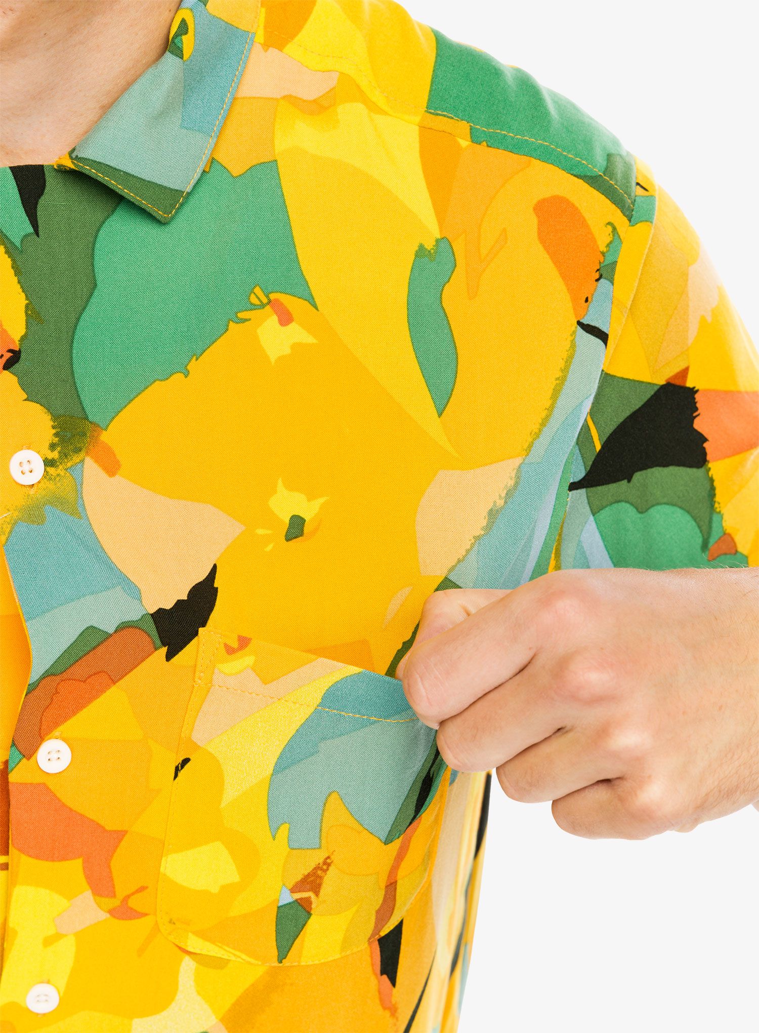 Srajca Stance Yoto SS Button Up - tropical