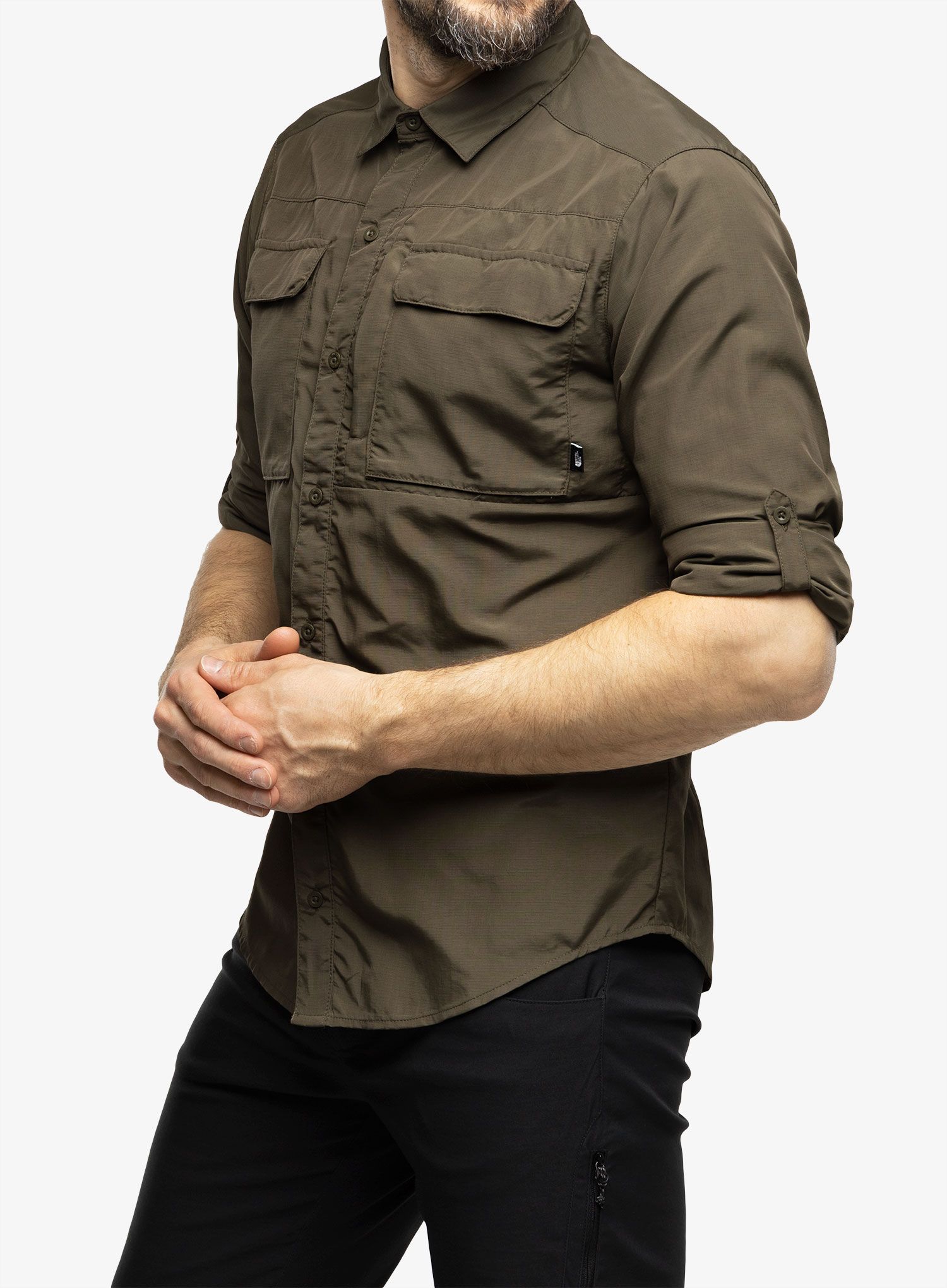 Pohodniška srajca The North Face Sequoia Shirt L/S - taupe green