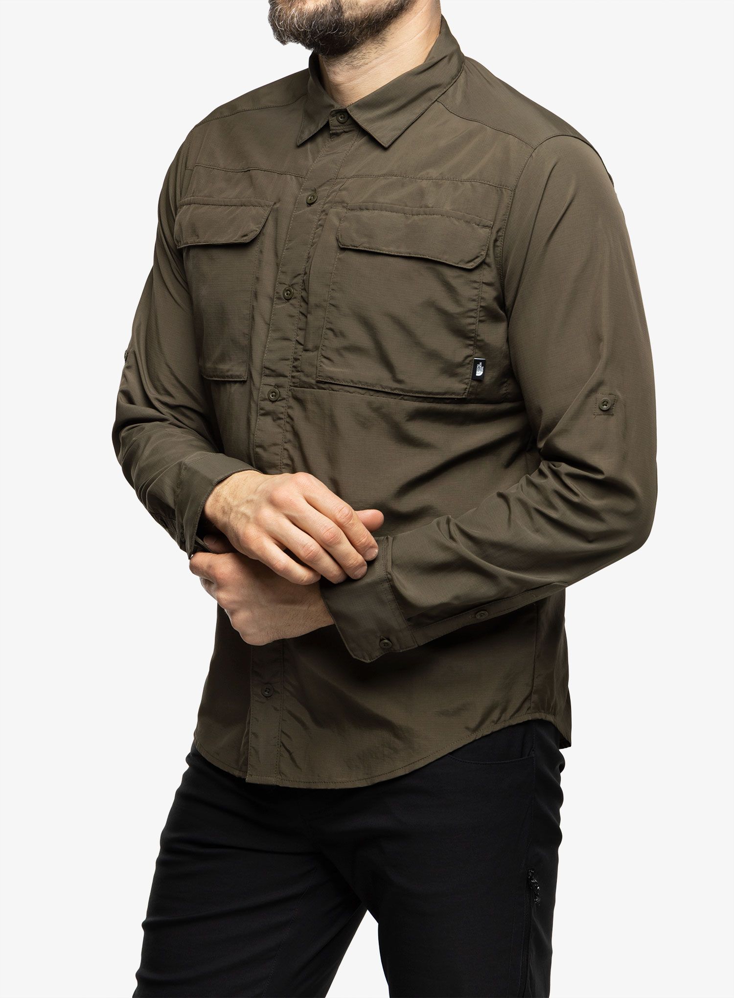 Pohodniška srajca The North Face Sequoia Shirt L/S - taupe green