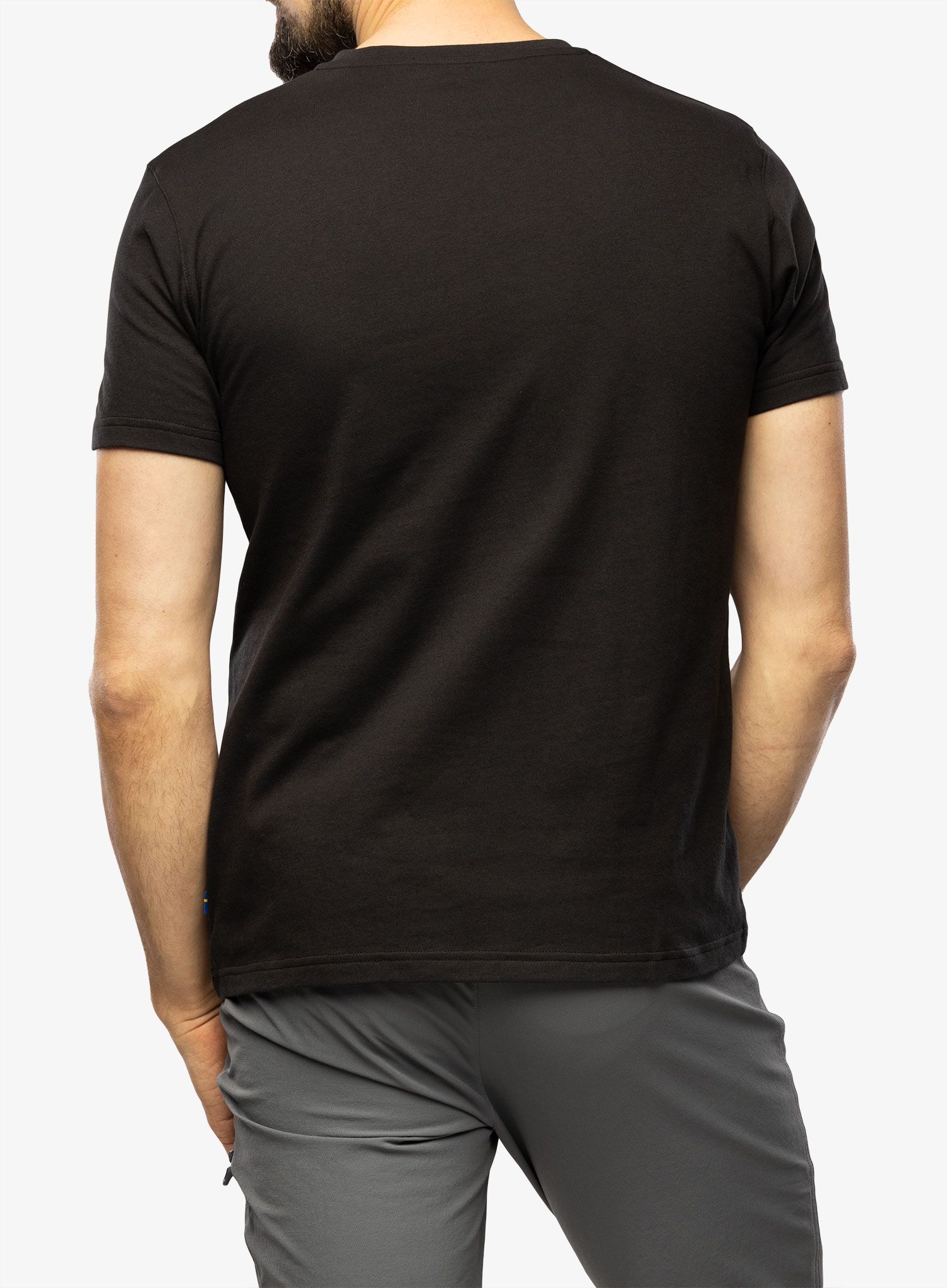 Majica Fjallraven Logo T-shirt - black