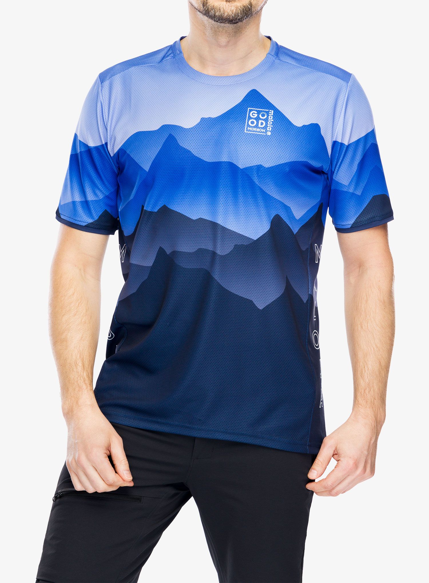 MTB majica Maloja Paka Multi - bright cobalt