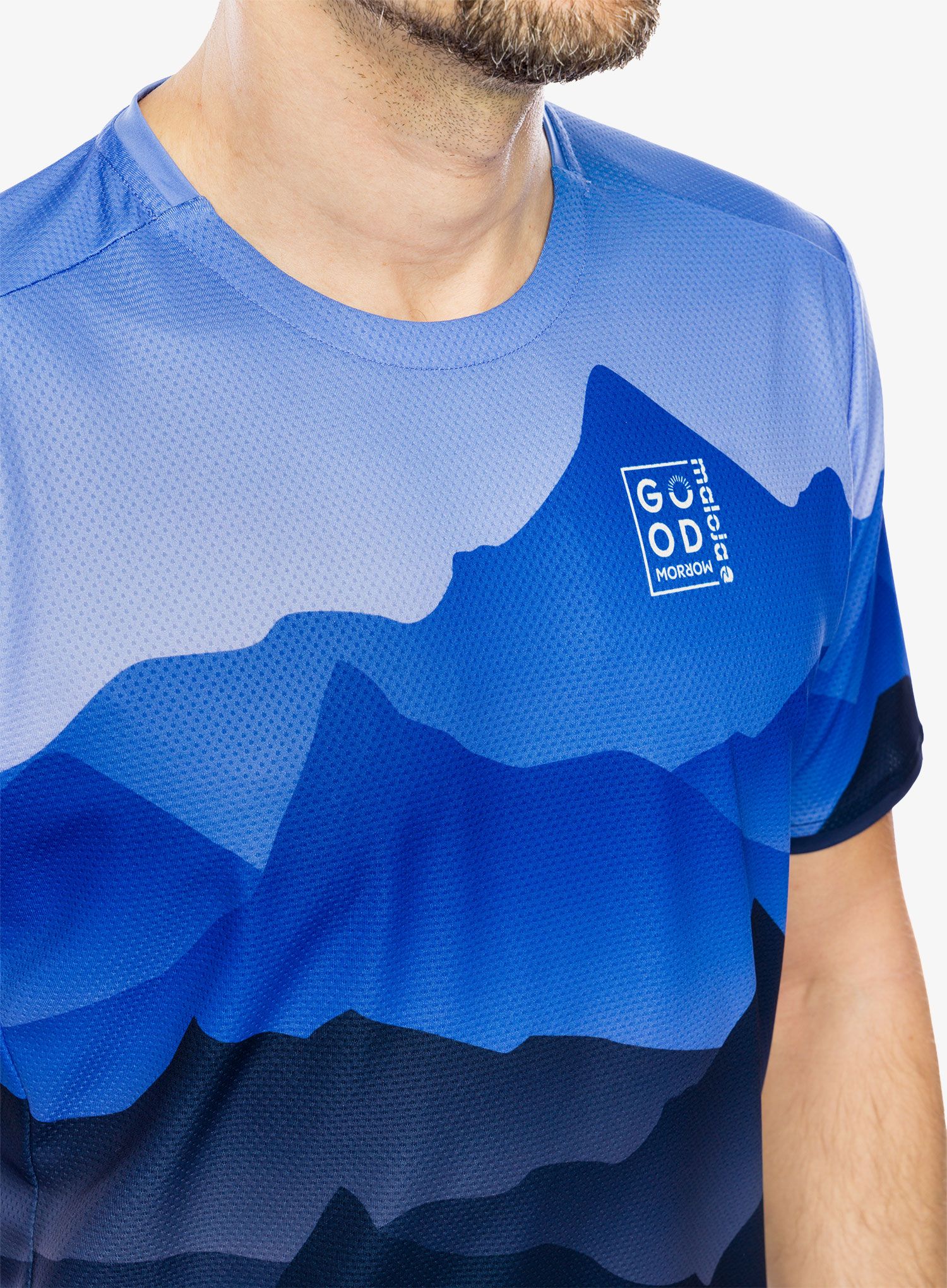 MTB majica Maloja Paka Multi - bright cobalt