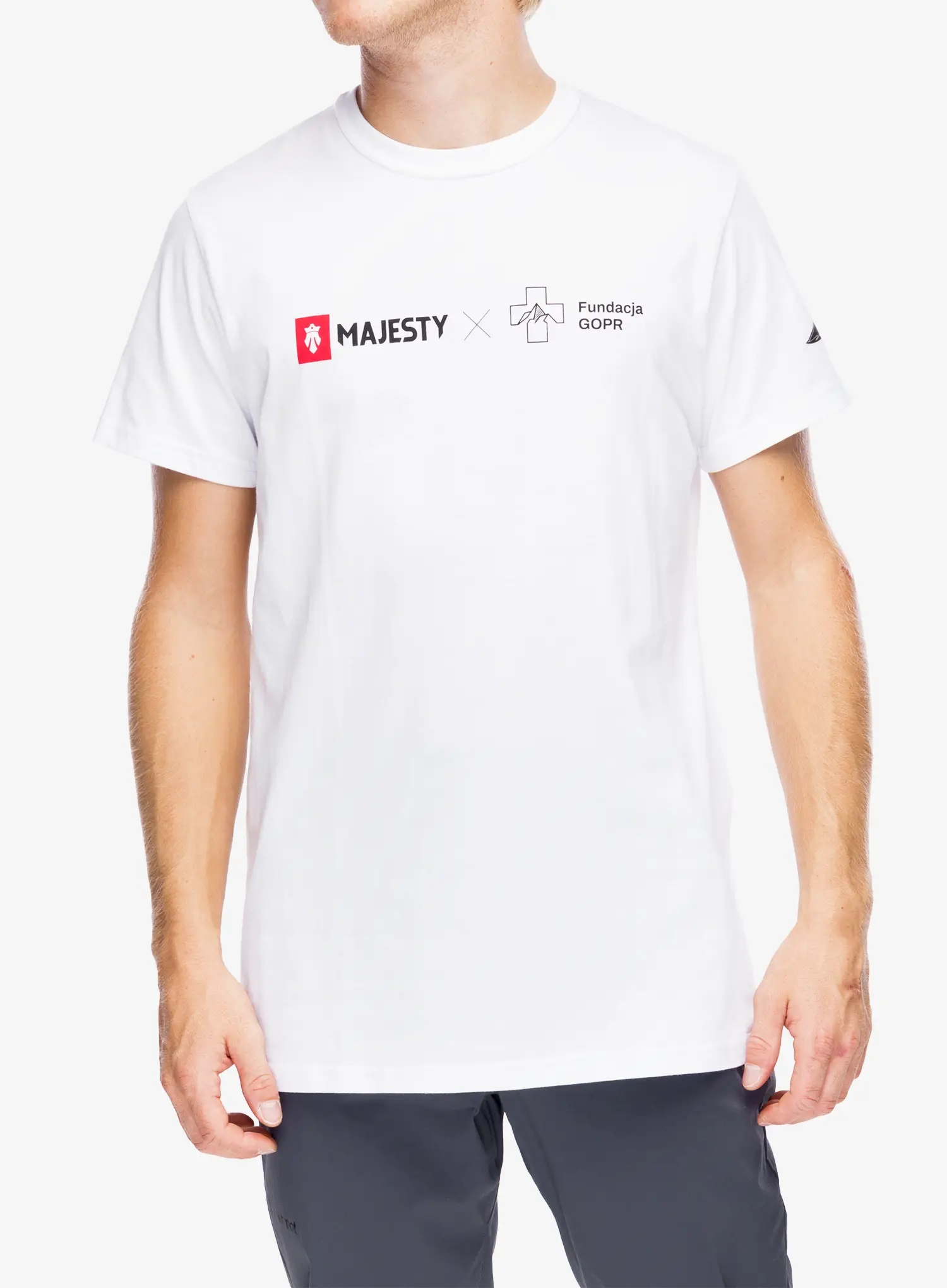 Majica Majesty Fundacja GOPR Help & Protect T-shirt  - white