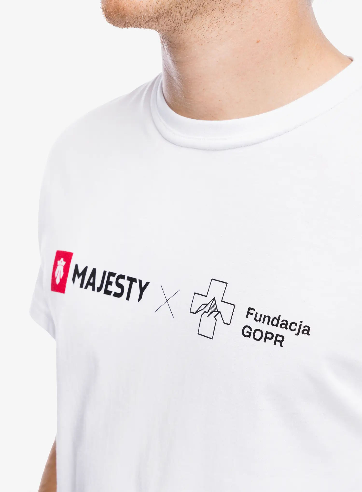 Majica Majesty Fundacja GOPR Ratownik T-shirt  - white