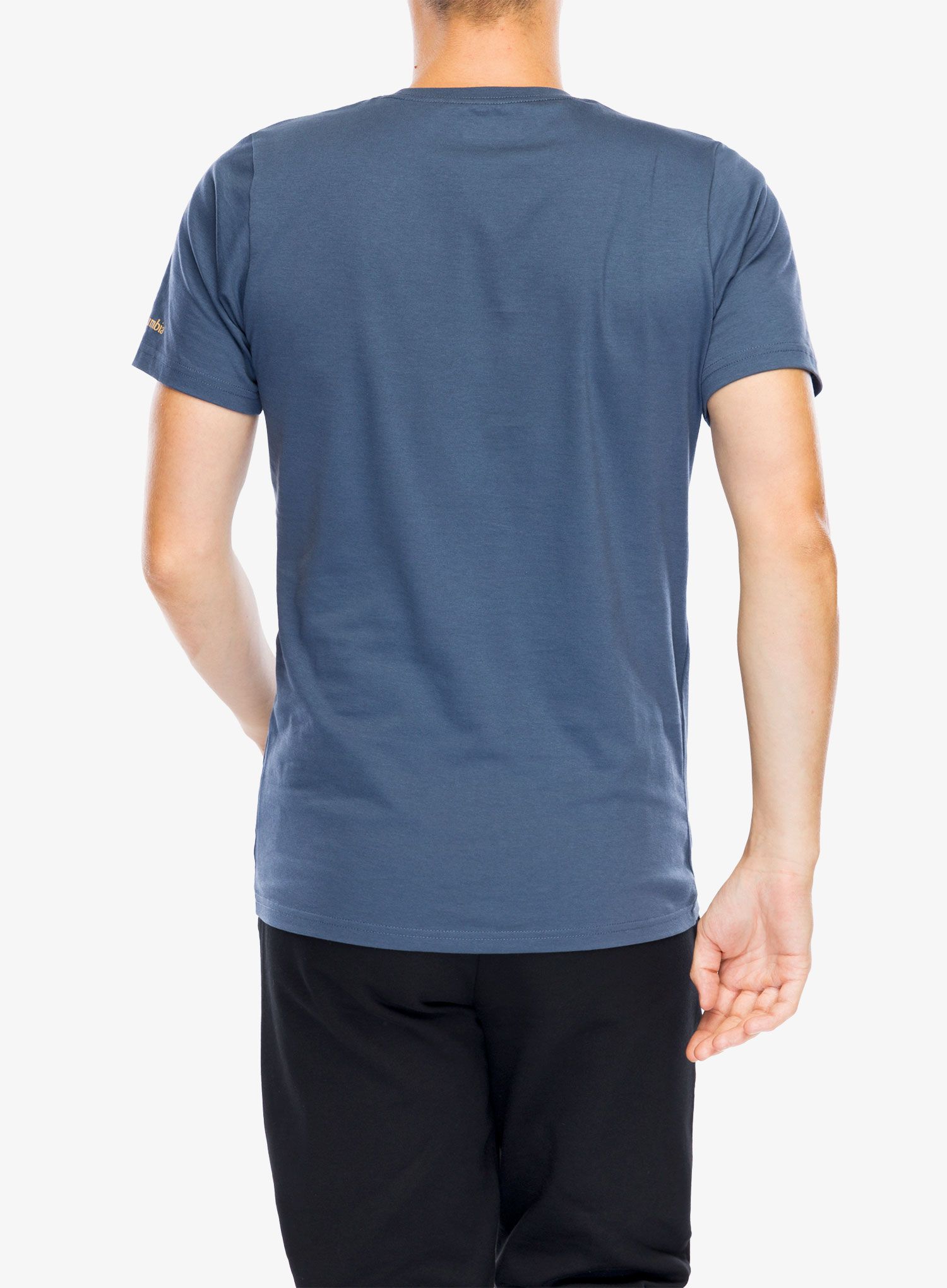 Bombažna majica Columbia CSC Seasonal Logo Tee - dark mtn/linear drifts
