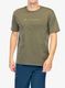 Bombažna majica Vaude Logo T-Shirt II - khaki