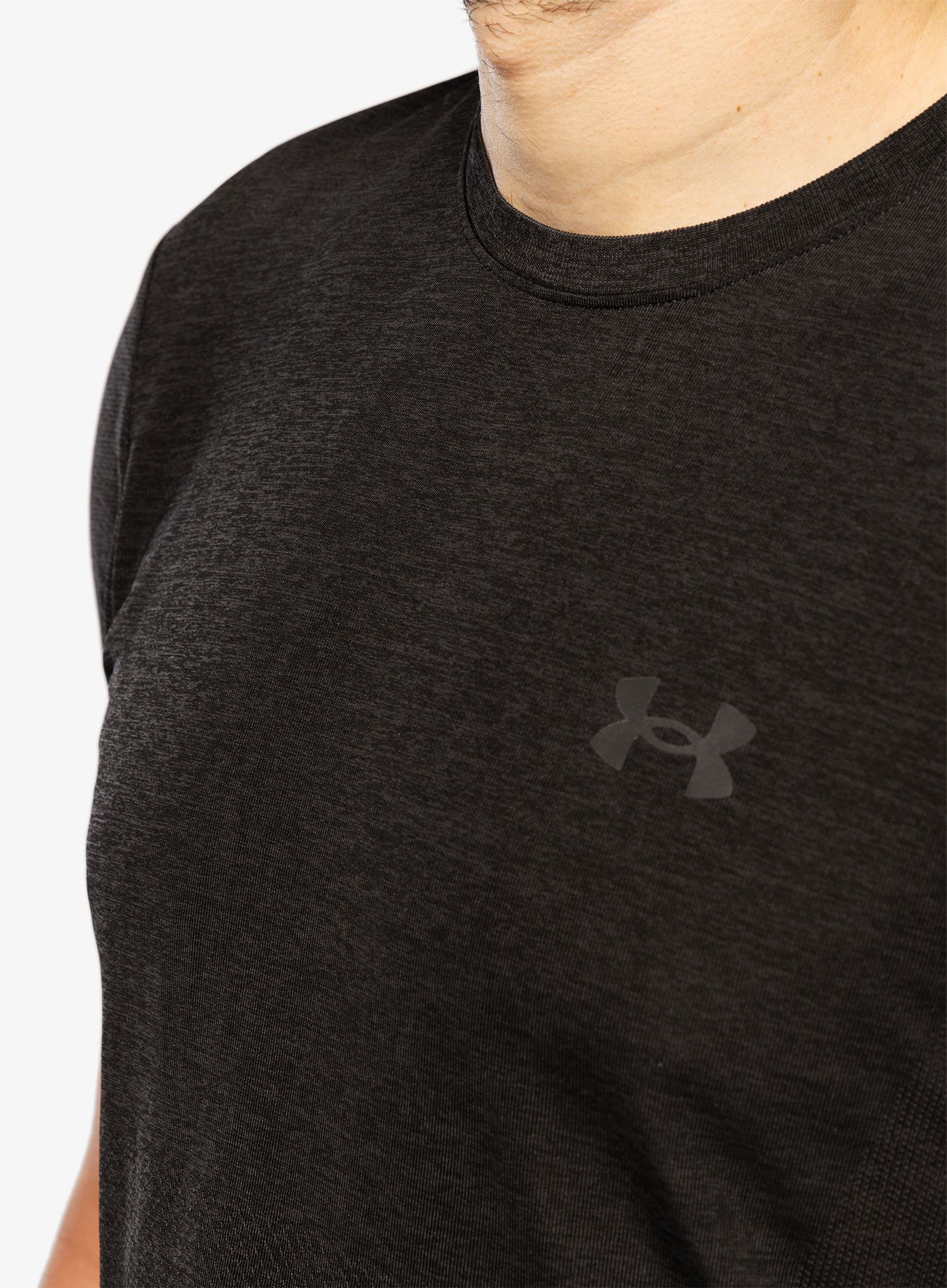 Tekaška majica Under Armour Seamless Stride SS - black/reflective