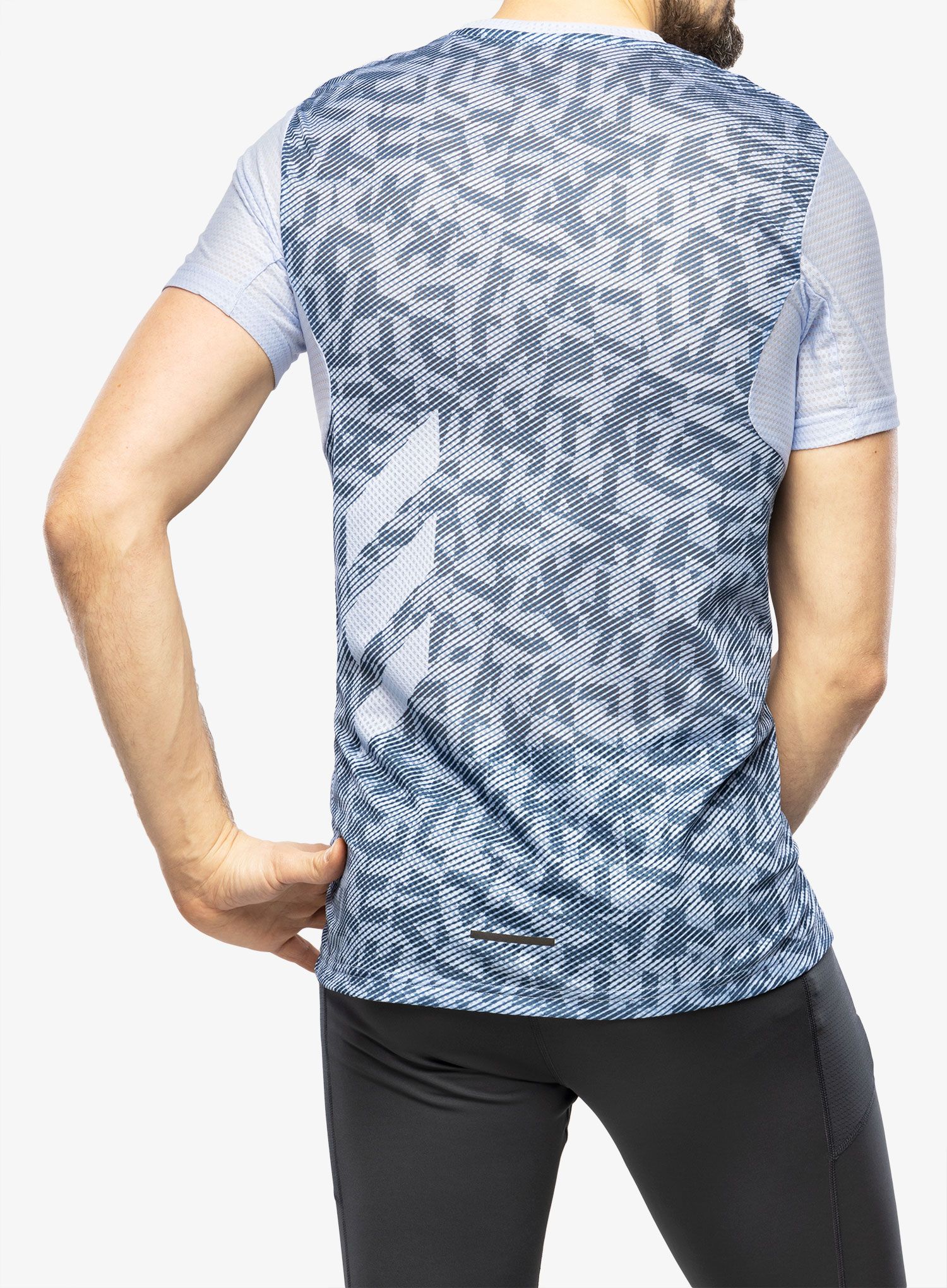 Tekaška majica adidas TERREX Agravic Pro Trail Running T-Shirt - blue dawn/wonder steel