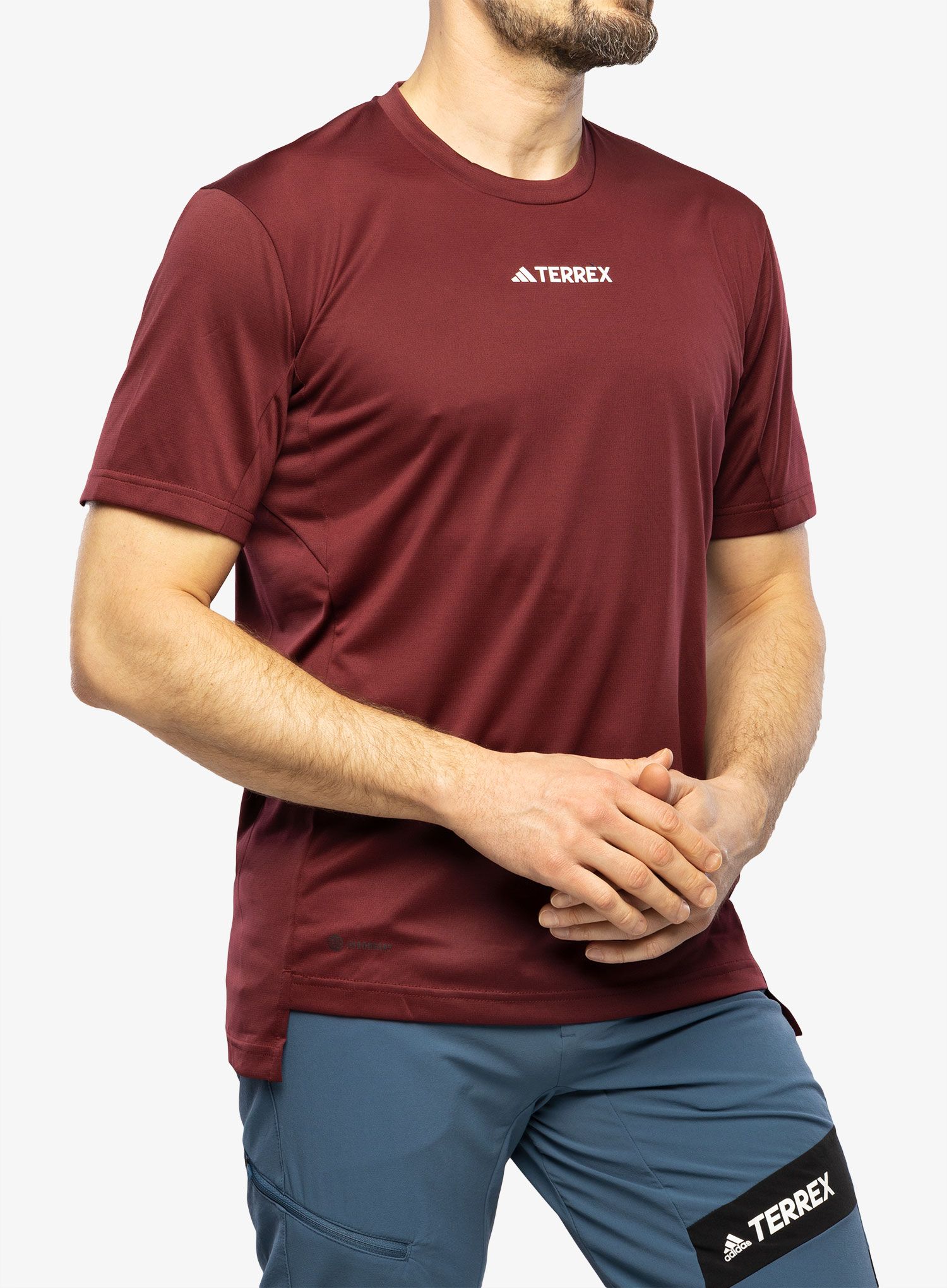 Moška majica adidas TERREX Multi Tee - shadow red
