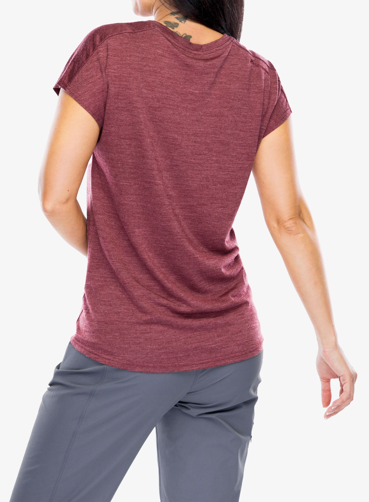 Ženska merino majica Houdini Activist Tee - cab red