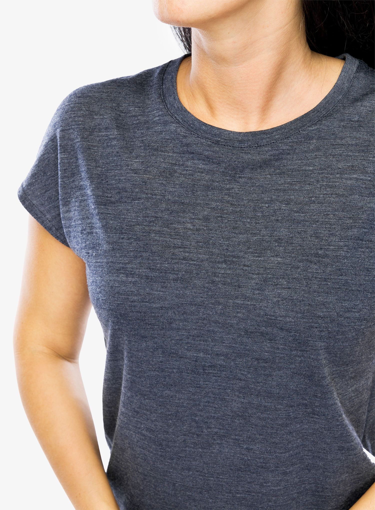 Ženska merino majica Houdini Activist Tee - deep sea blue