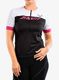 Ženska kolesarska majica Dynafit Ride Light 1/2 Zip S/S Tee - black out/nimbus