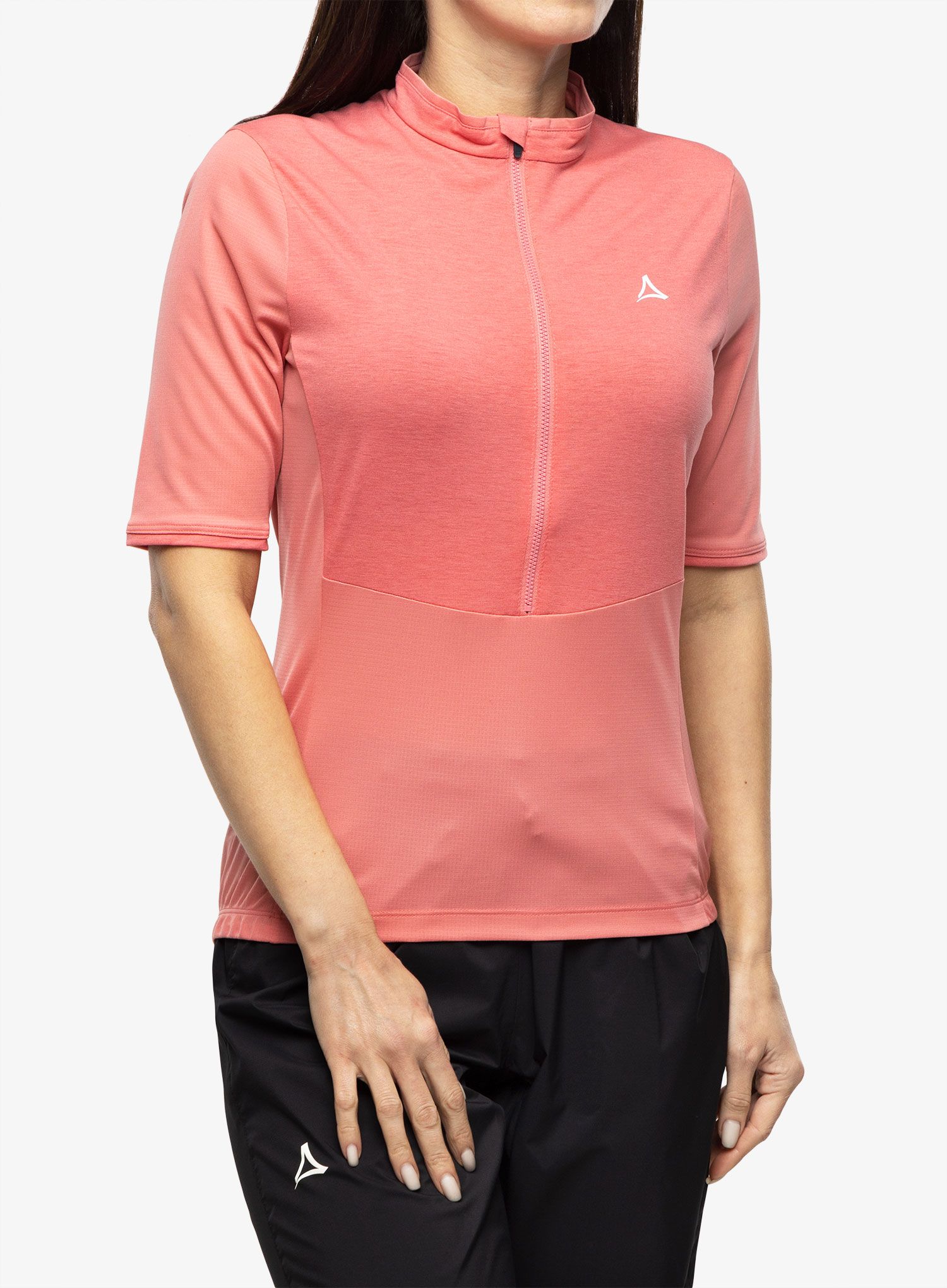Ženska kolesarska majica Schoffel Shirt Montalcino - clasping rose